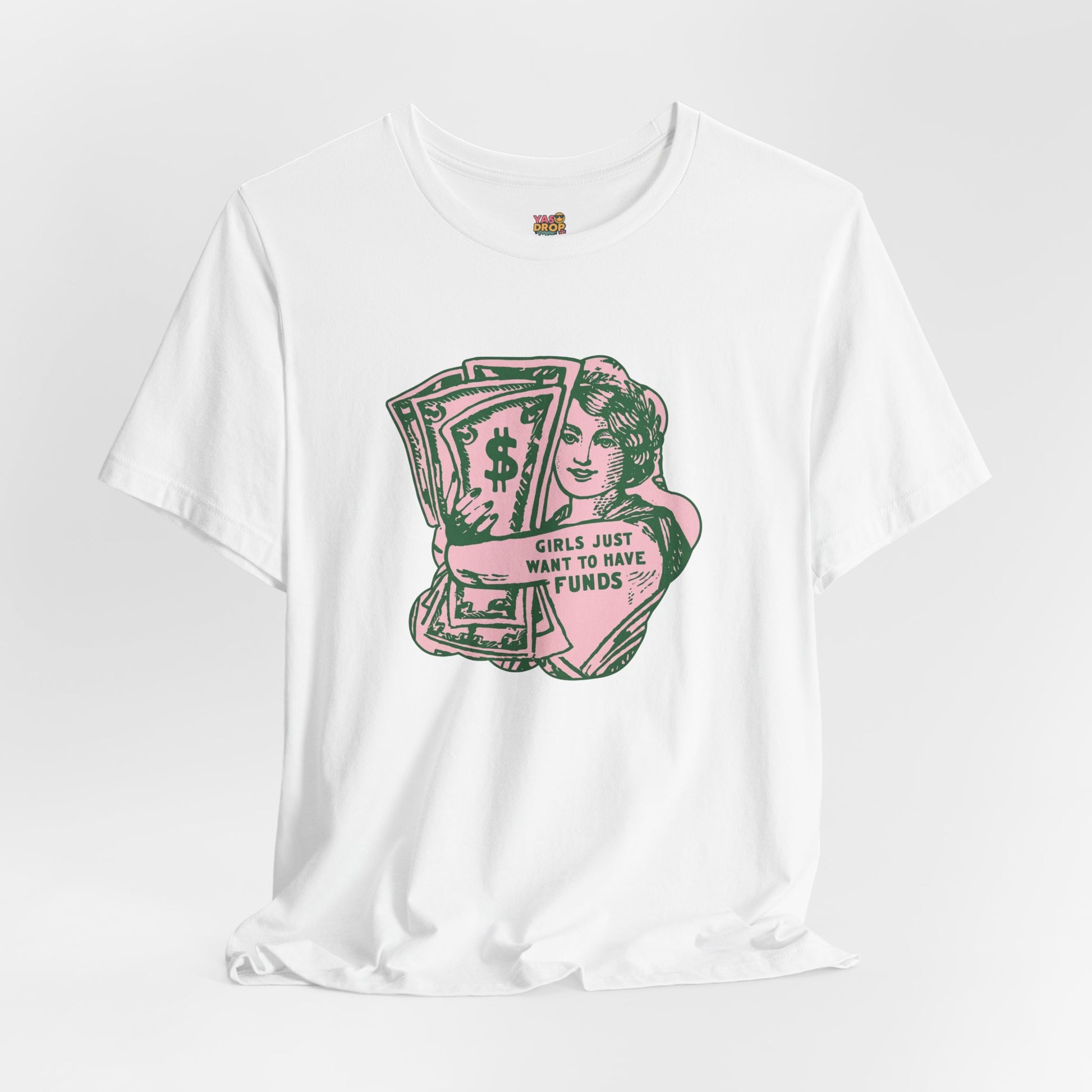 Chase the Cash, Ditch the Drama: The Iconic Funds Tee!