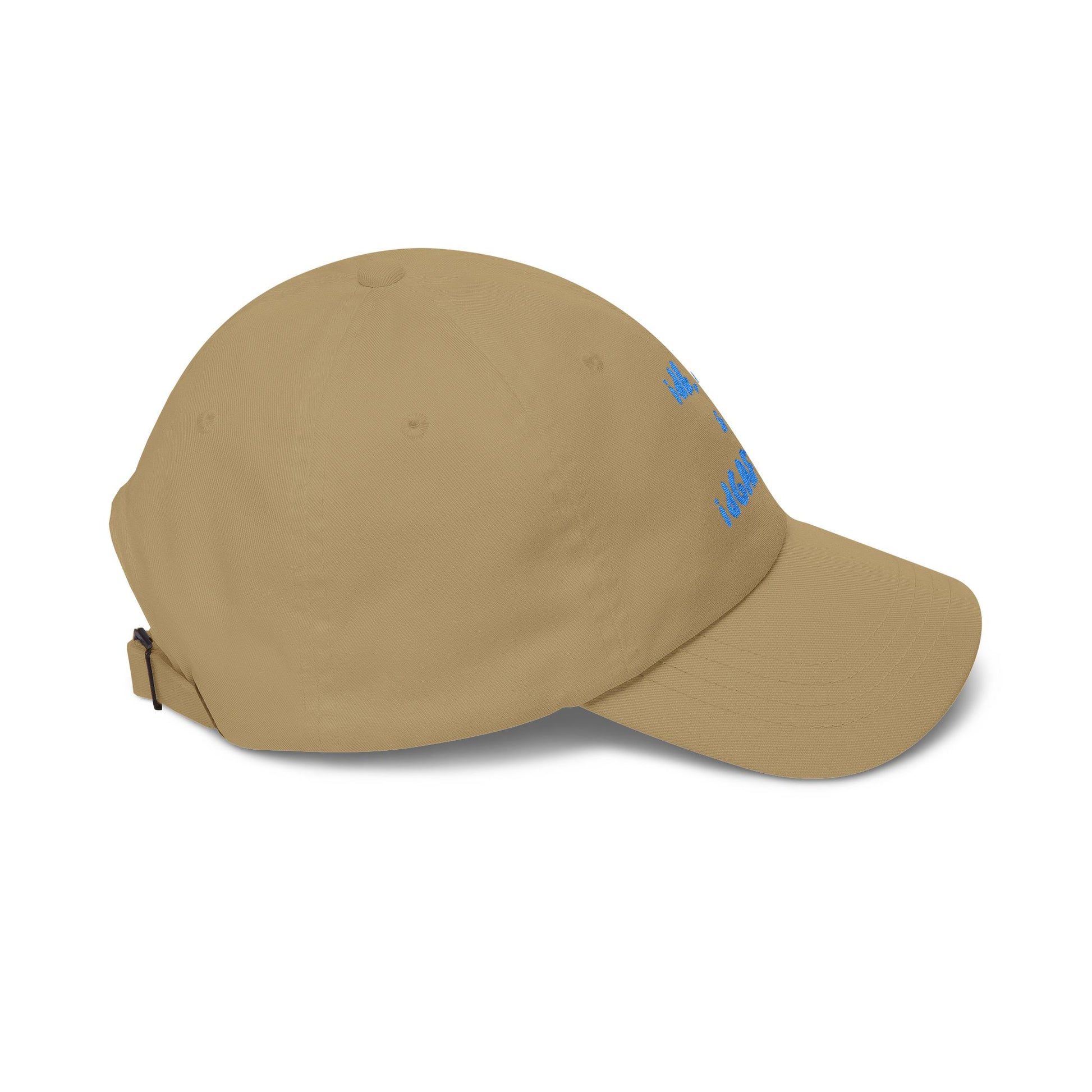 Premium Quality "idk idc idgaf tbh" Embroidered Streetwear Cap - Ironic Minimalist Dad Hat