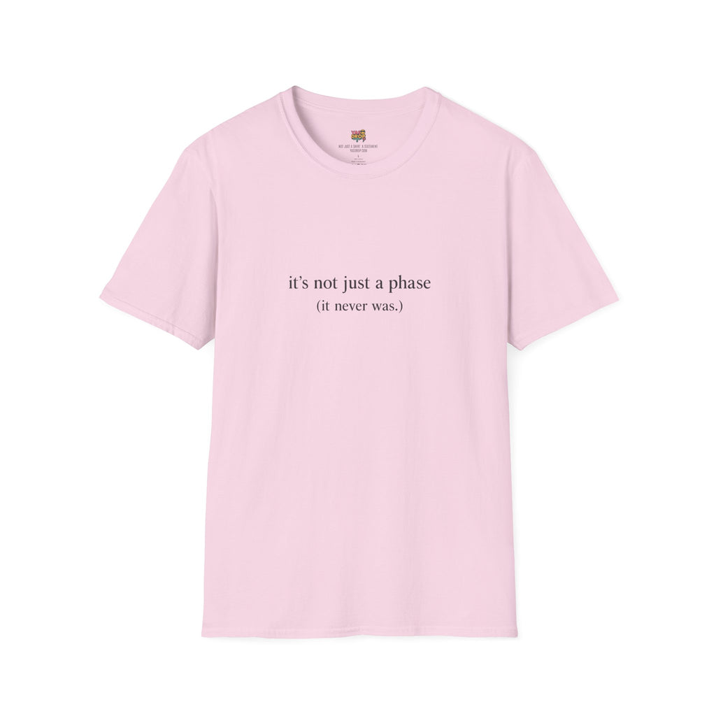 It’s Not Just a Phase T-Shirt – Sadboi Softgirl Aesthetic Tee