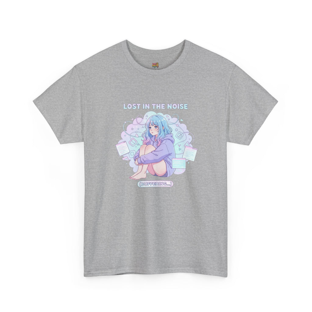 Lost in the Noise: Anime Overwhelm & Buffering Tee