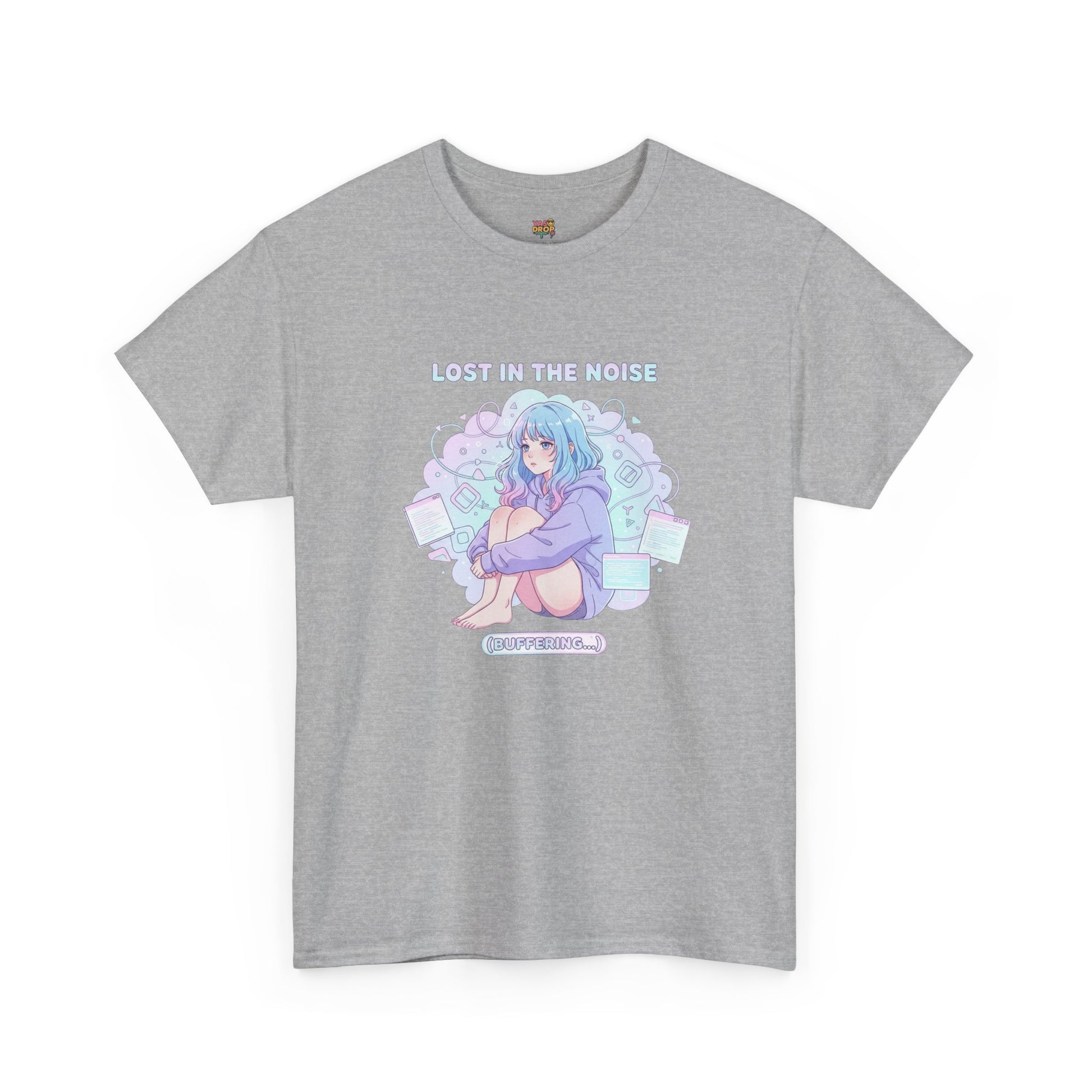 Lost in the Noise: Anime Overwhelm & Buffering Tee