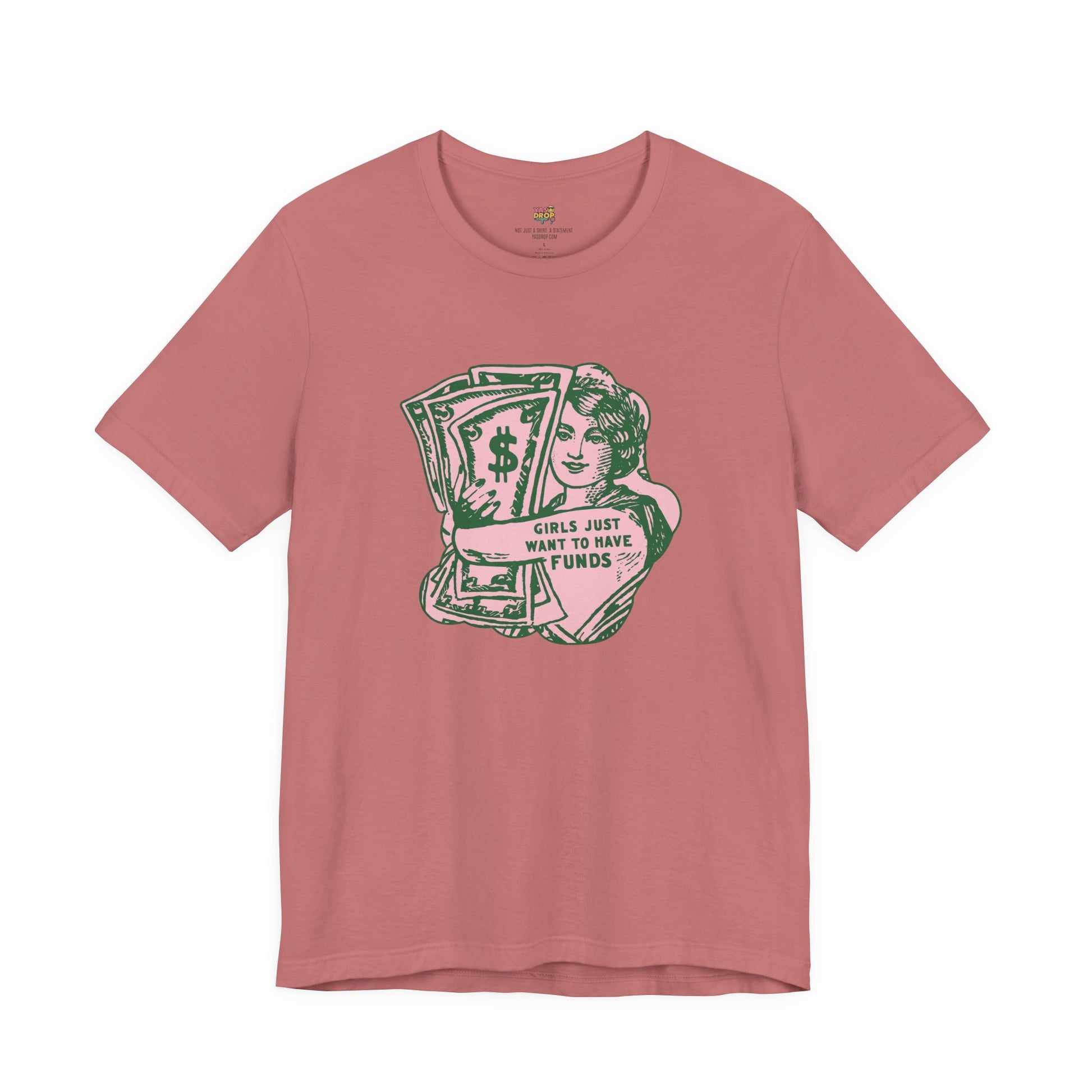 Chase the Cash, Ditch the Drama: The Iconic Funds Tee!