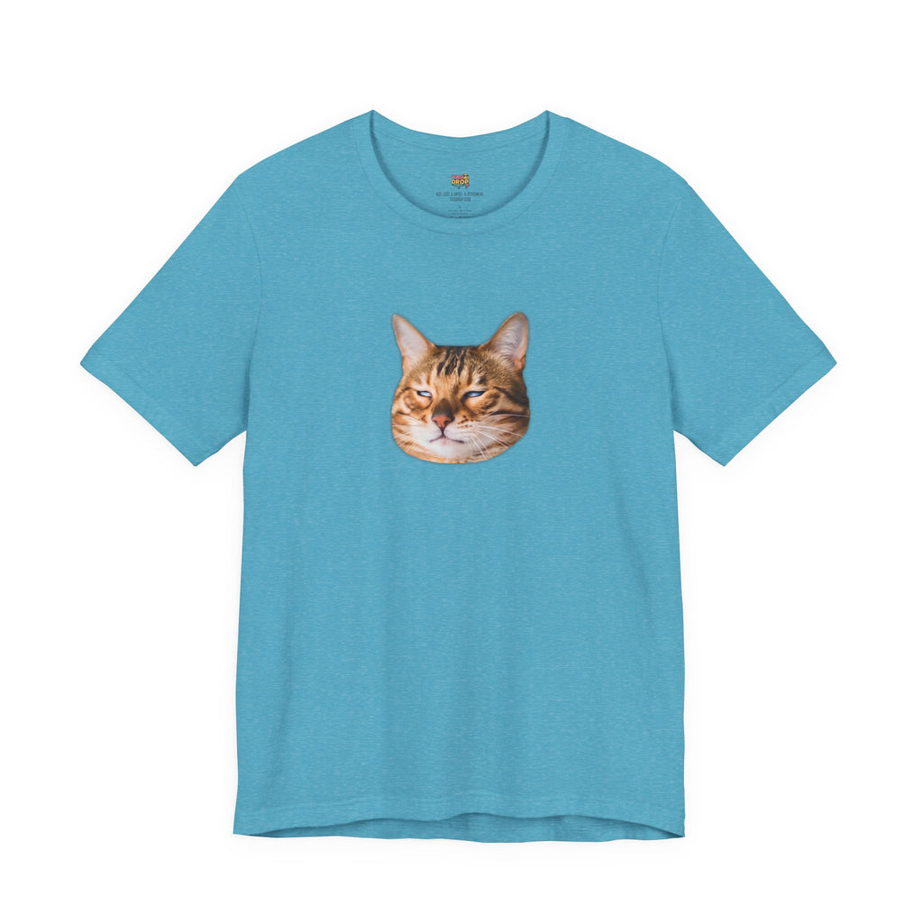 The Judgemental Cat Graphic Tee | Aesthetic Streetwear Top