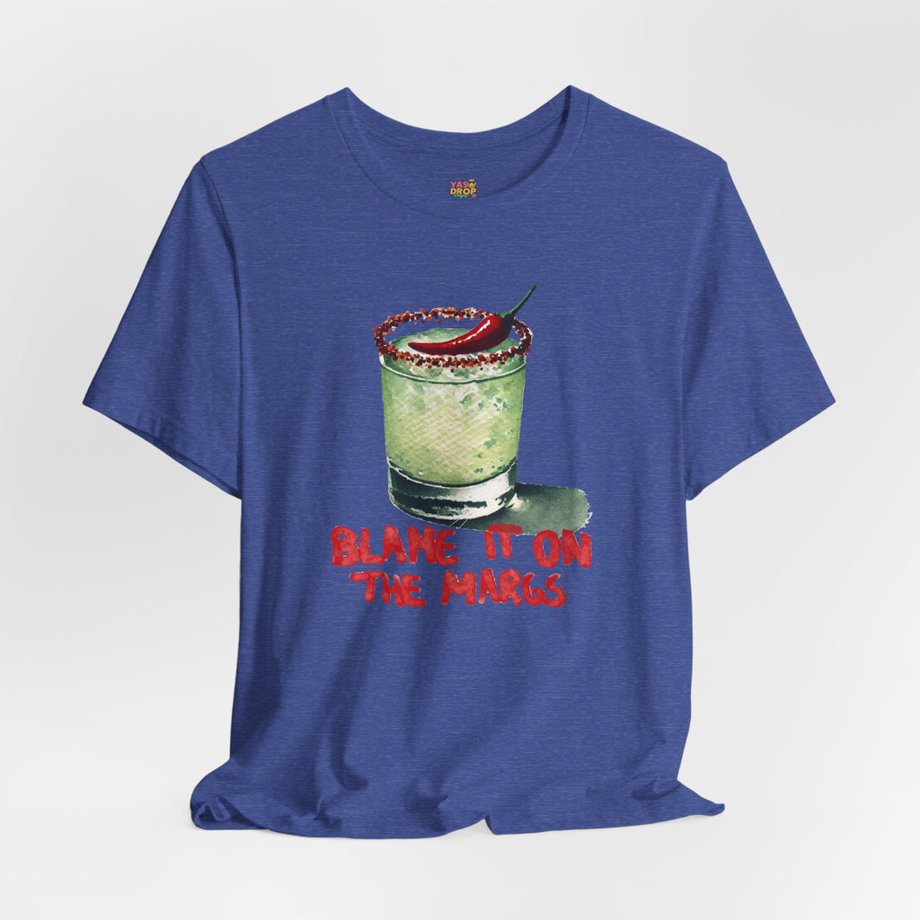 "Blame It On The Margs" Spicy Margarita Graphic Tee - Aesthetic Streetwear
