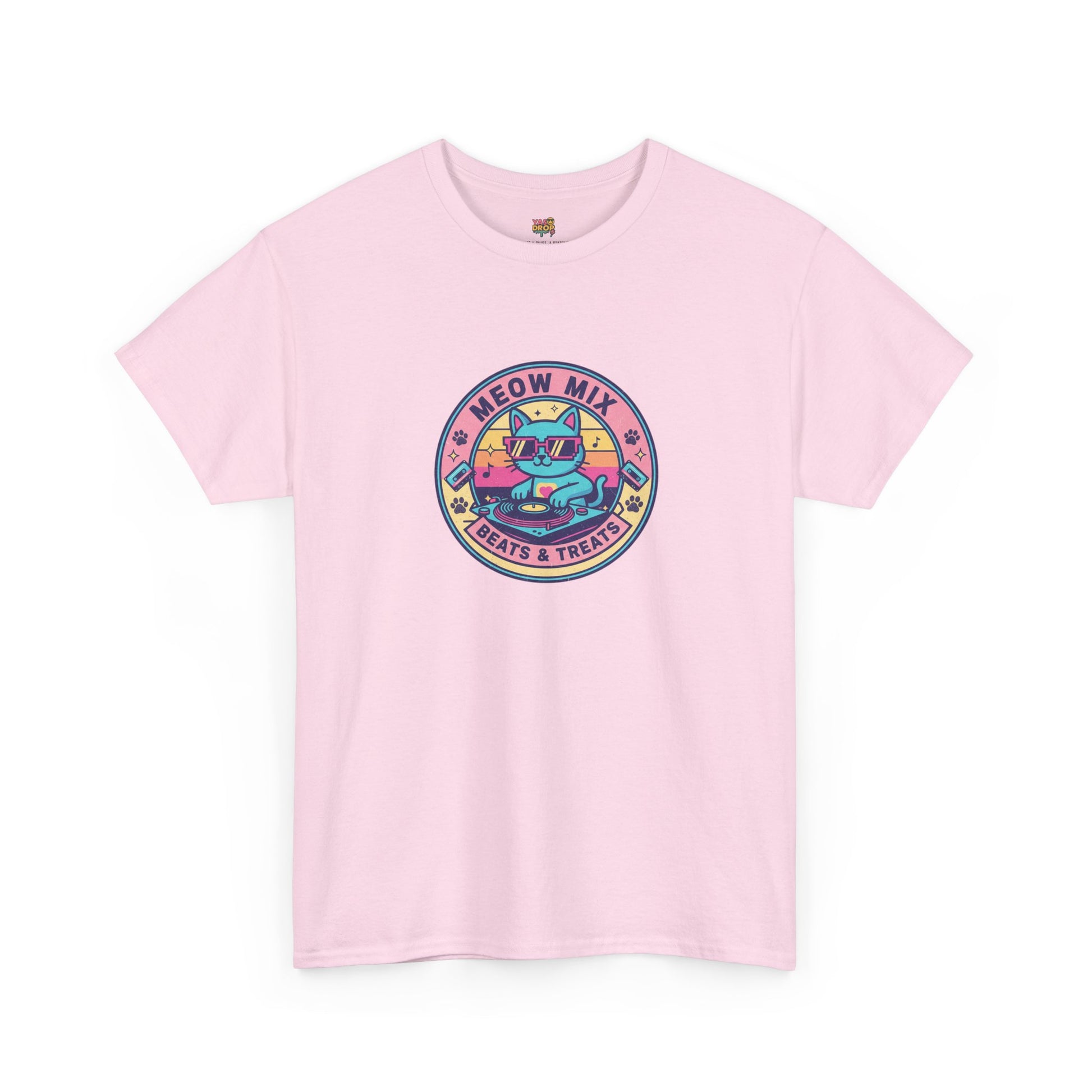 Meow Mix: Beats & Treats Retro DJ Cat Tee