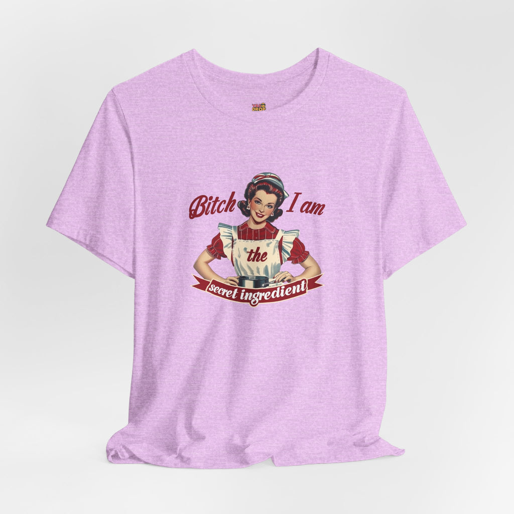 "The Secret Ingredient" Ironic Minimalist Vintage Graphic Tee