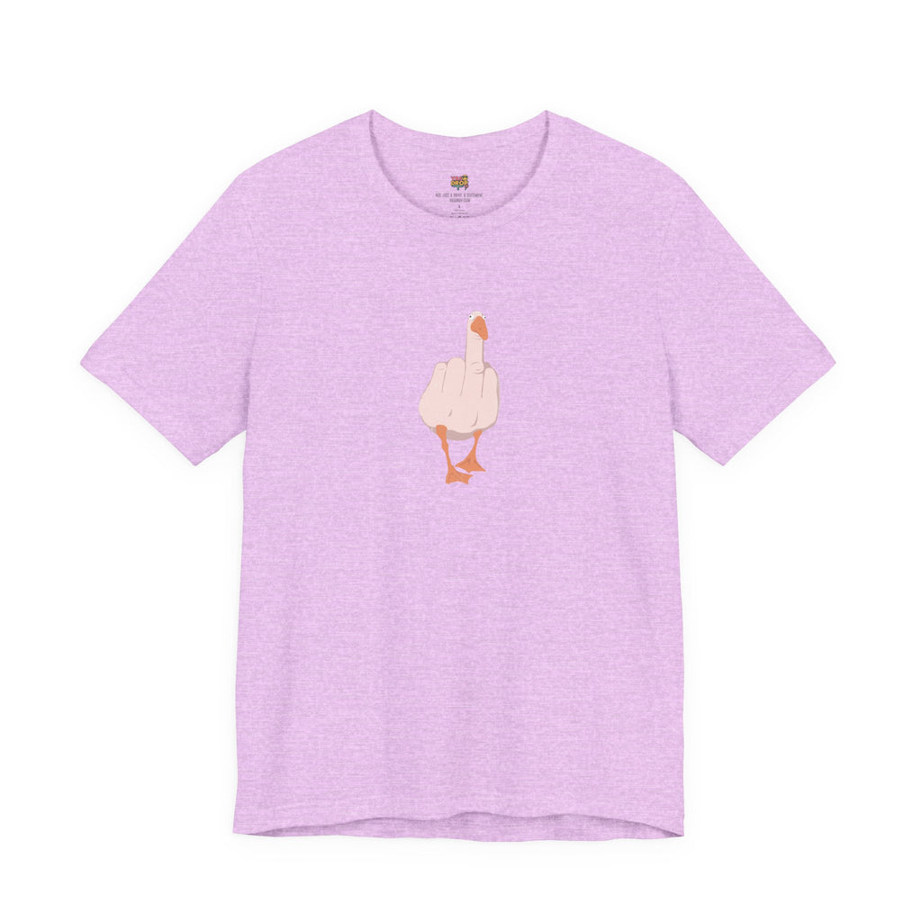 The "Unbothered" Ironic Duck Graphic Tee - Funny Chaotic Streetwear Graphic T-Shirt