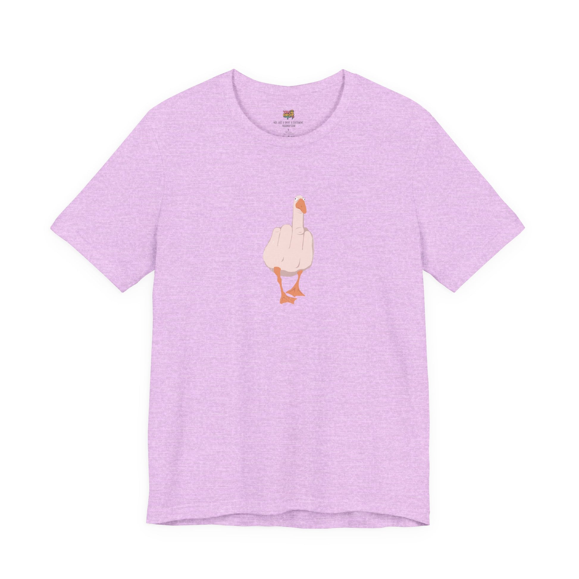 The "Unbothered" Ironic Duck Graphic Tee - Funny Chaotic Streetwear Graphic T-Shirt