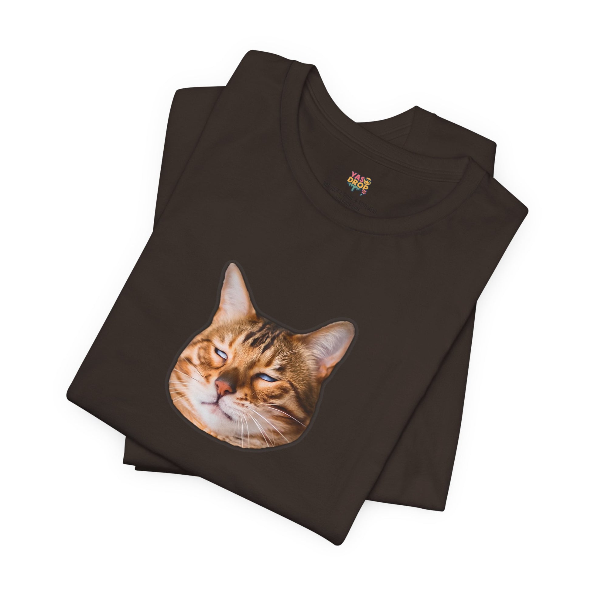 The Judgemental Cat Graphic Tee | Aesthetic Streetwear Top