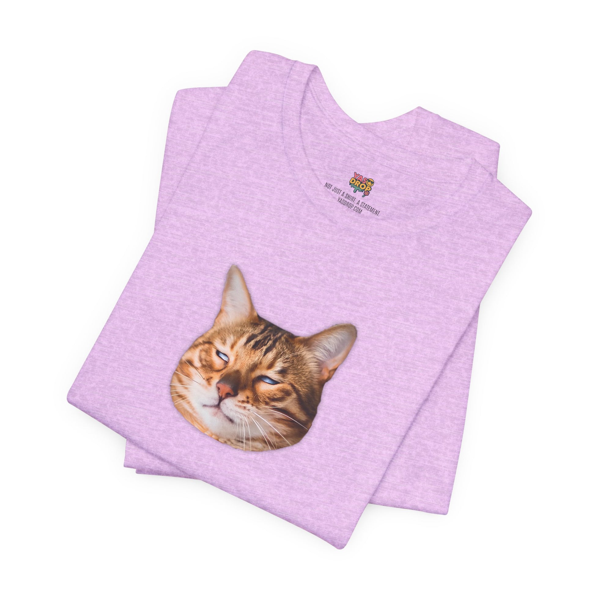 The Judgemental Cat Graphic Tee | Aesthetic Streetwear Top