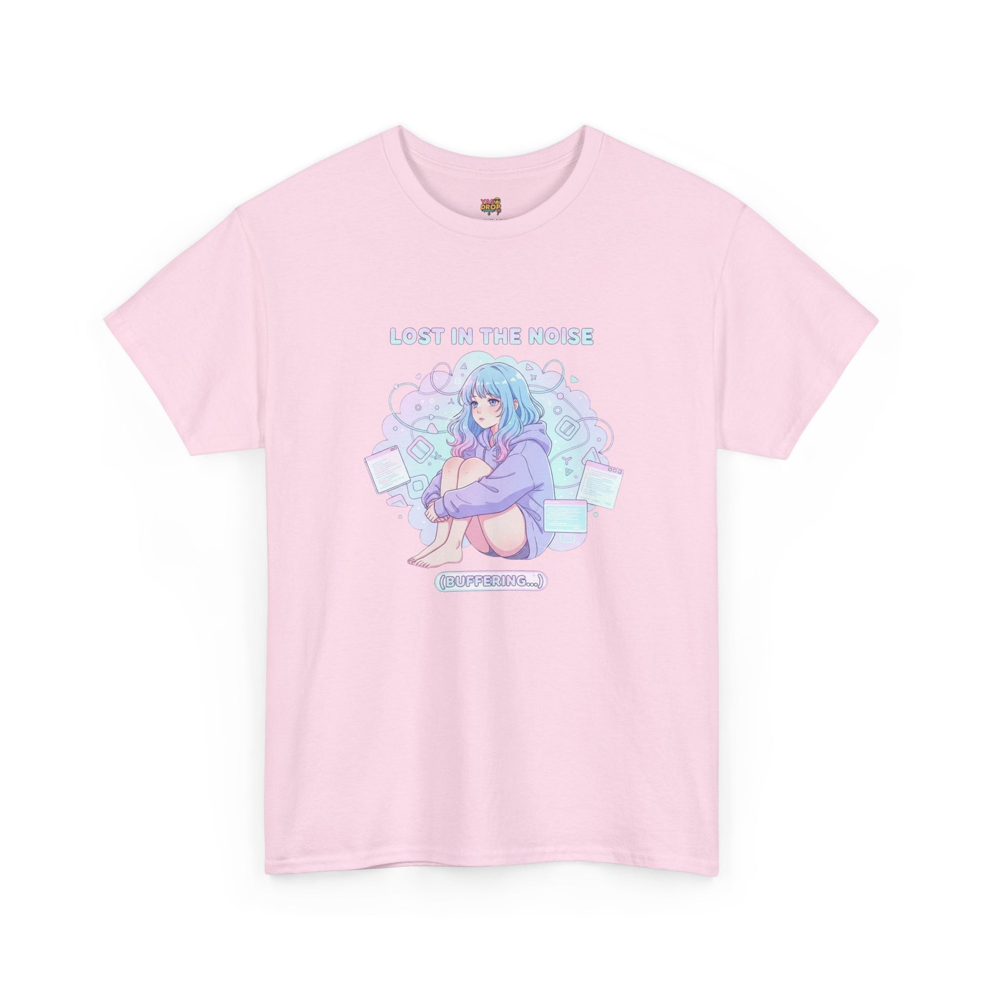 Lost in the Noise: Anime Overwhelm & Buffering Tee