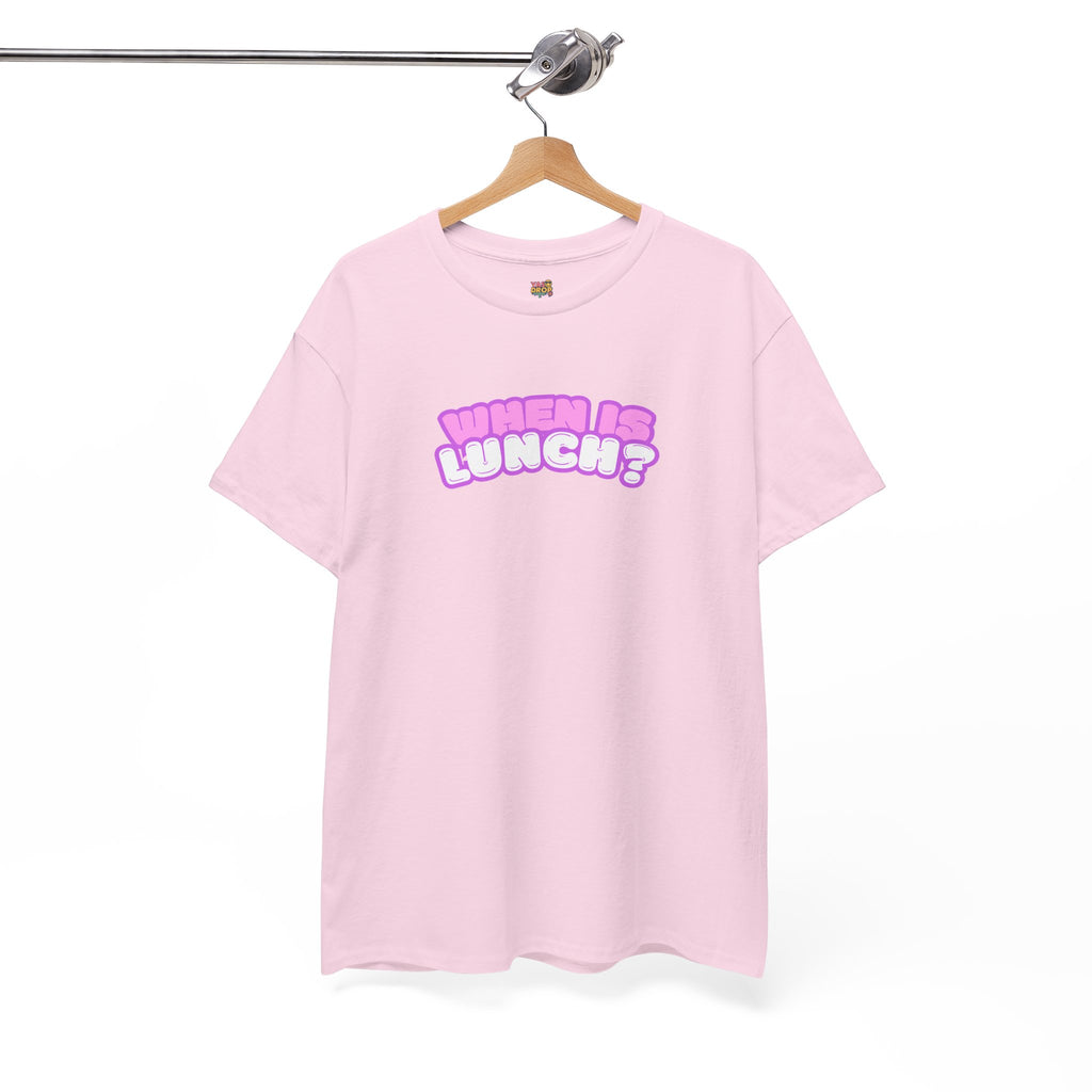When Is Lunch? - The "Priorities" Heritage T-Shirt