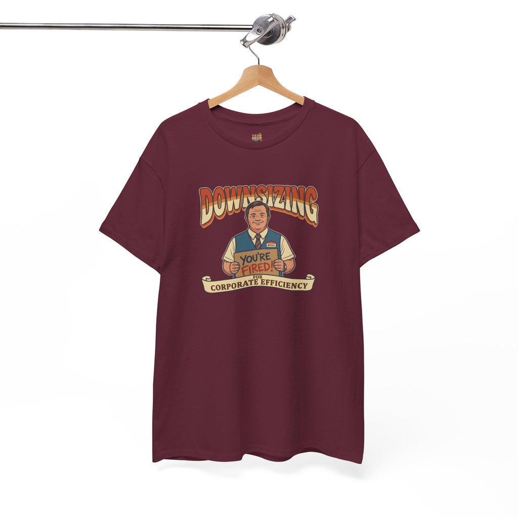 The Great Downsizing Tee - Retro Corporate Meme T-Shirt (iykyk)