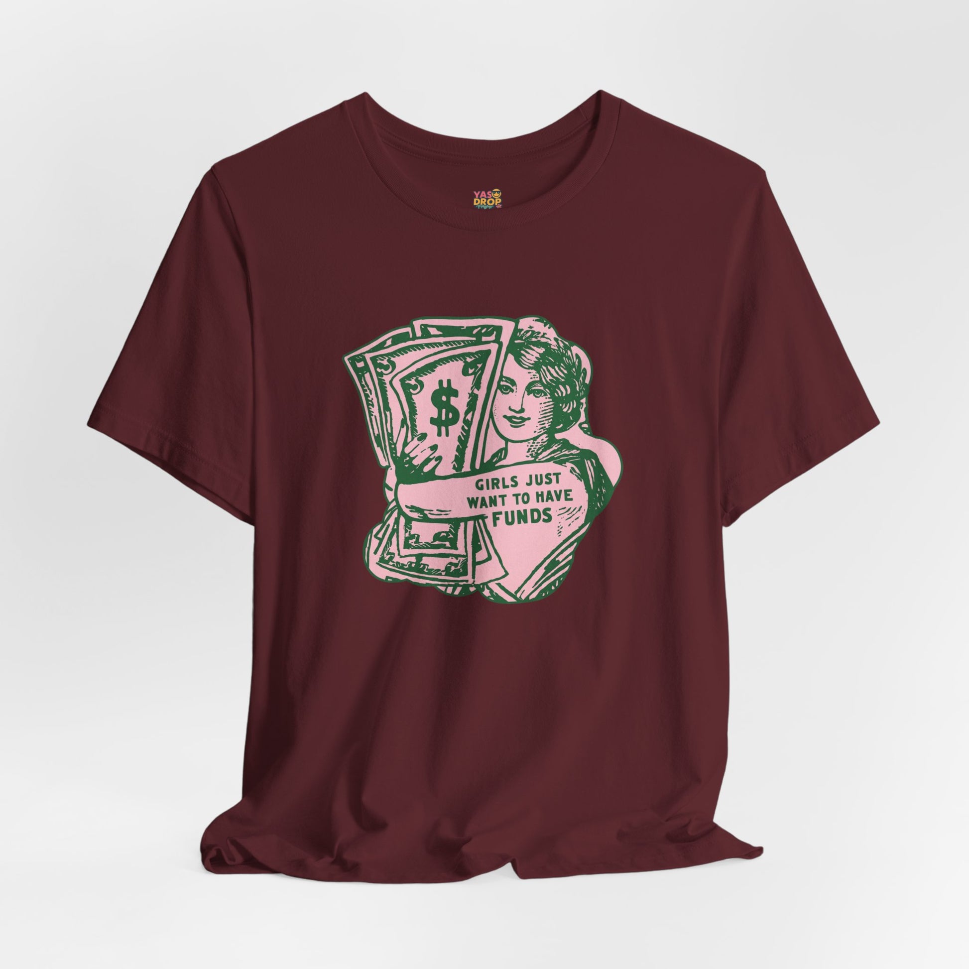 Chase the Cash, Ditch the Drama: The Iconic Funds Tee!