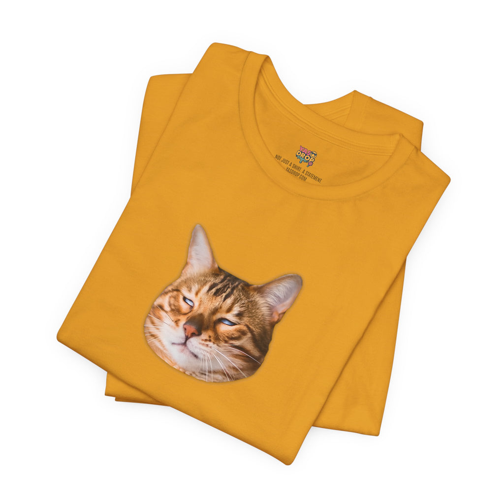 The Judgemental Cat Graphic Tee | Aesthetic Streetwear Top