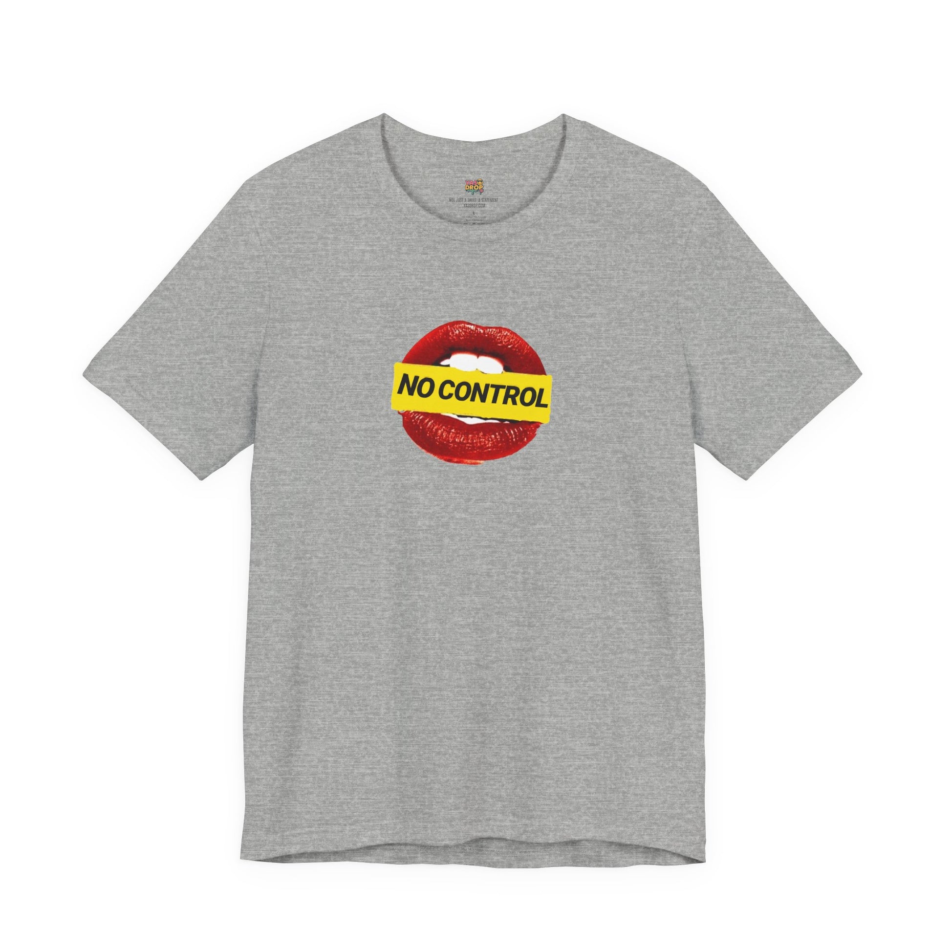 "No Control" Graphic Tee – Aesthetic Y2K Streetwear Graphic T-Shirt
