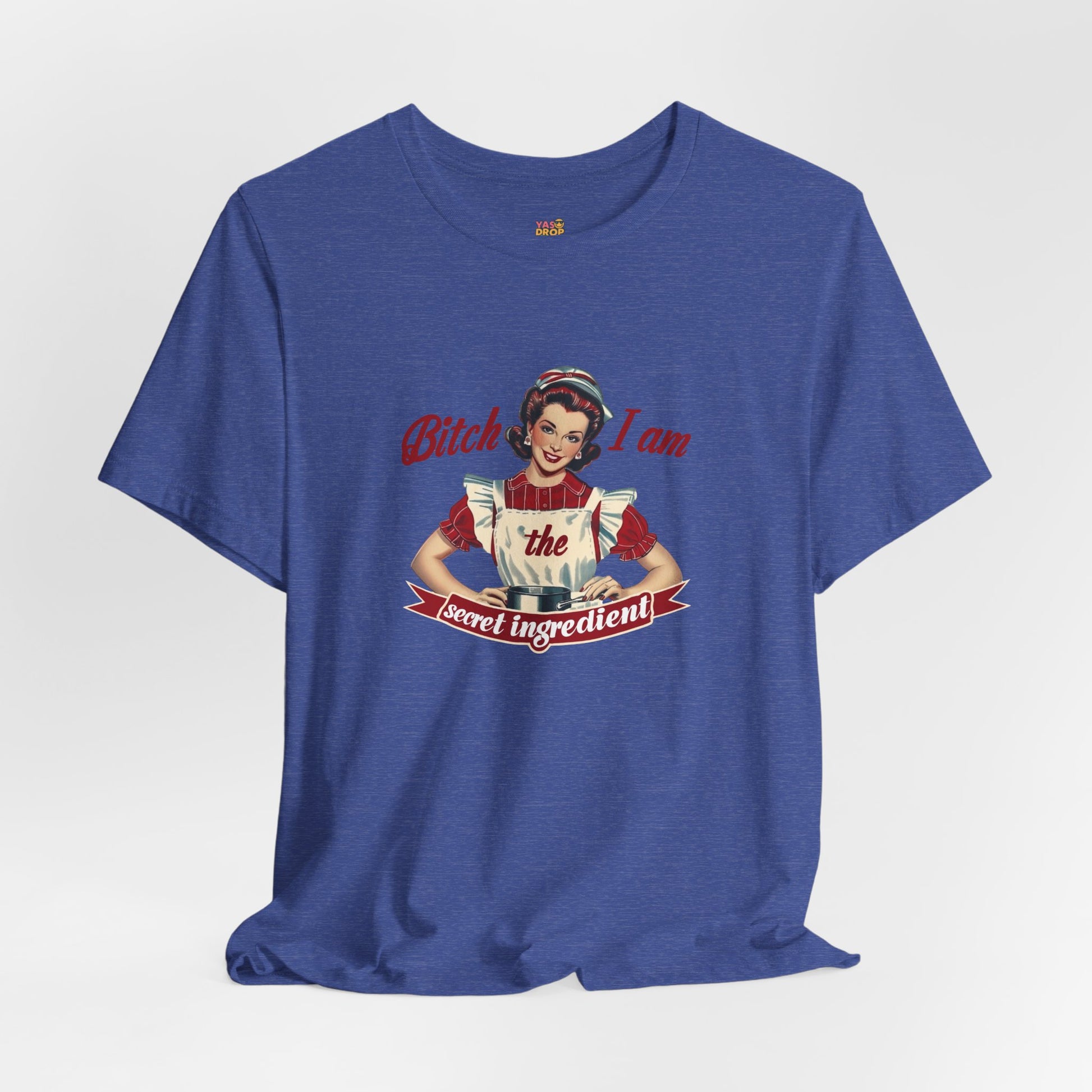 "The Secret Ingredient" Ironic Minimalist Vintage Graphic Tee