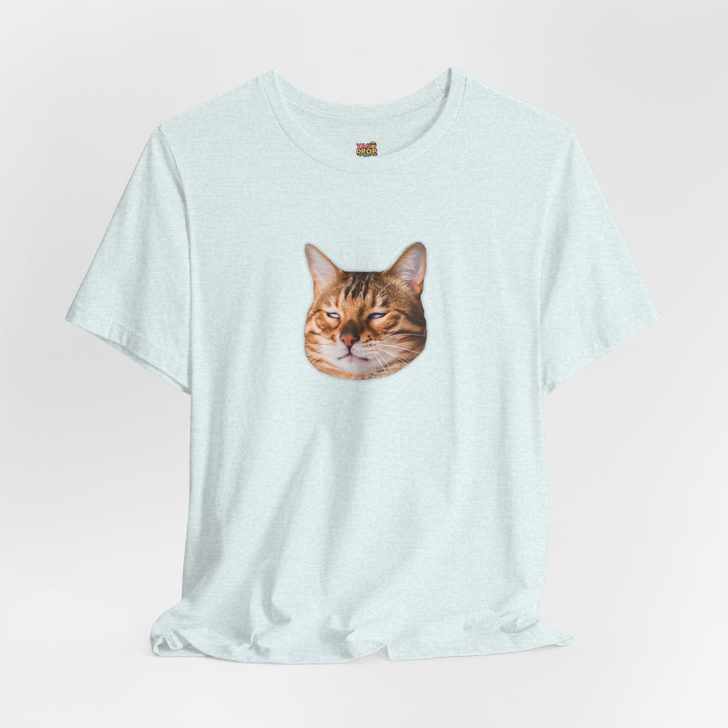 The Judgemental Cat Graphic Tee | Aesthetic Streetwear Top