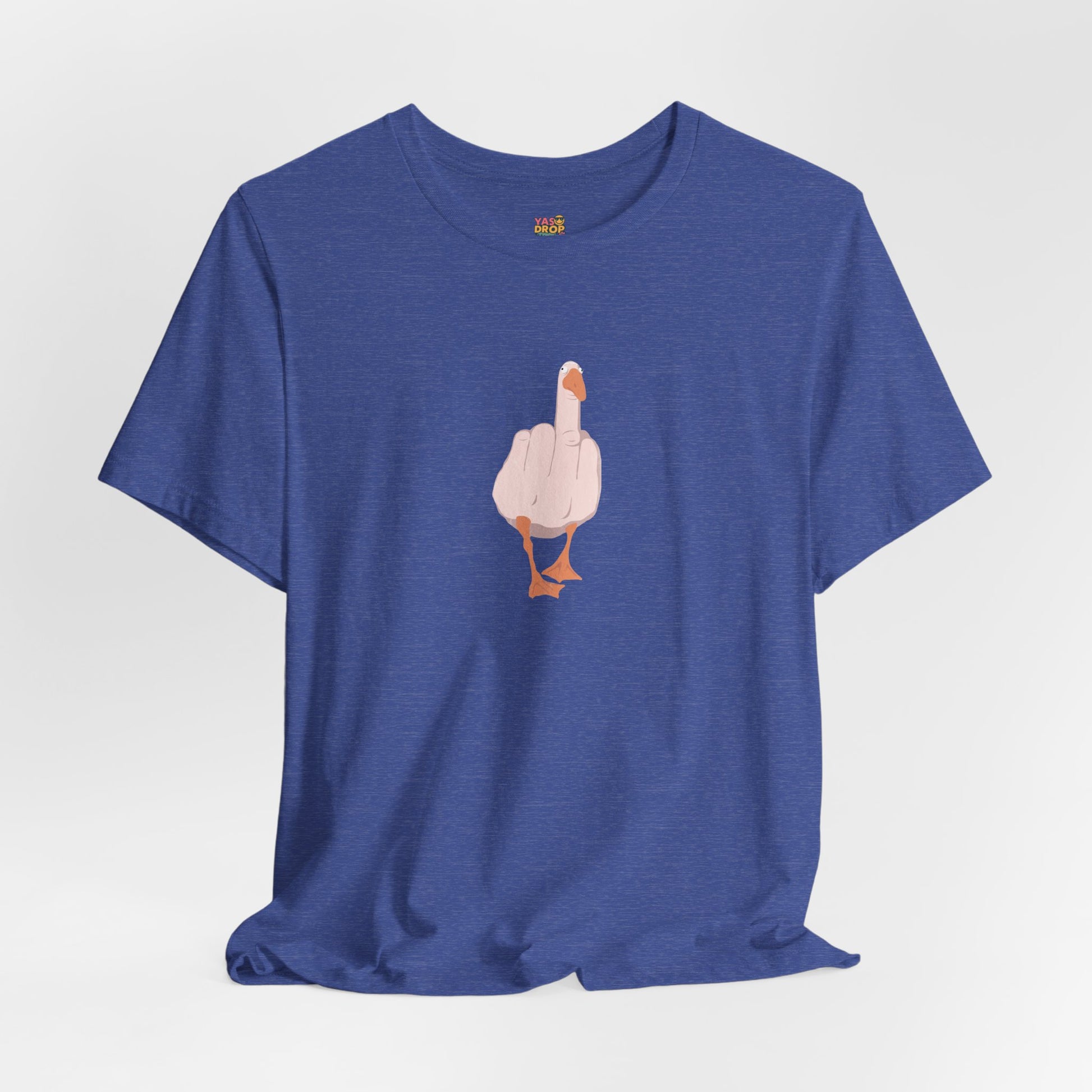 The "Unbothered" Ironic Duck Graphic Tee - Funny Chaotic Streetwear Graphic T-Shirt