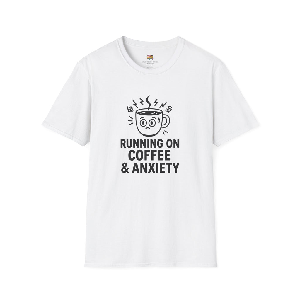 RUNNING ON COFFEE & ANXIETY TEE
