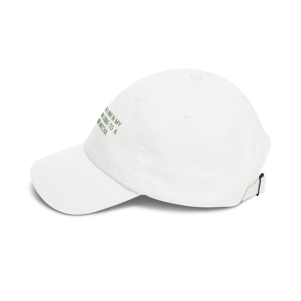 “I Am Fighting A War In My Own Mind And Losing To A Strawberry Matcha” Embroidered Hat