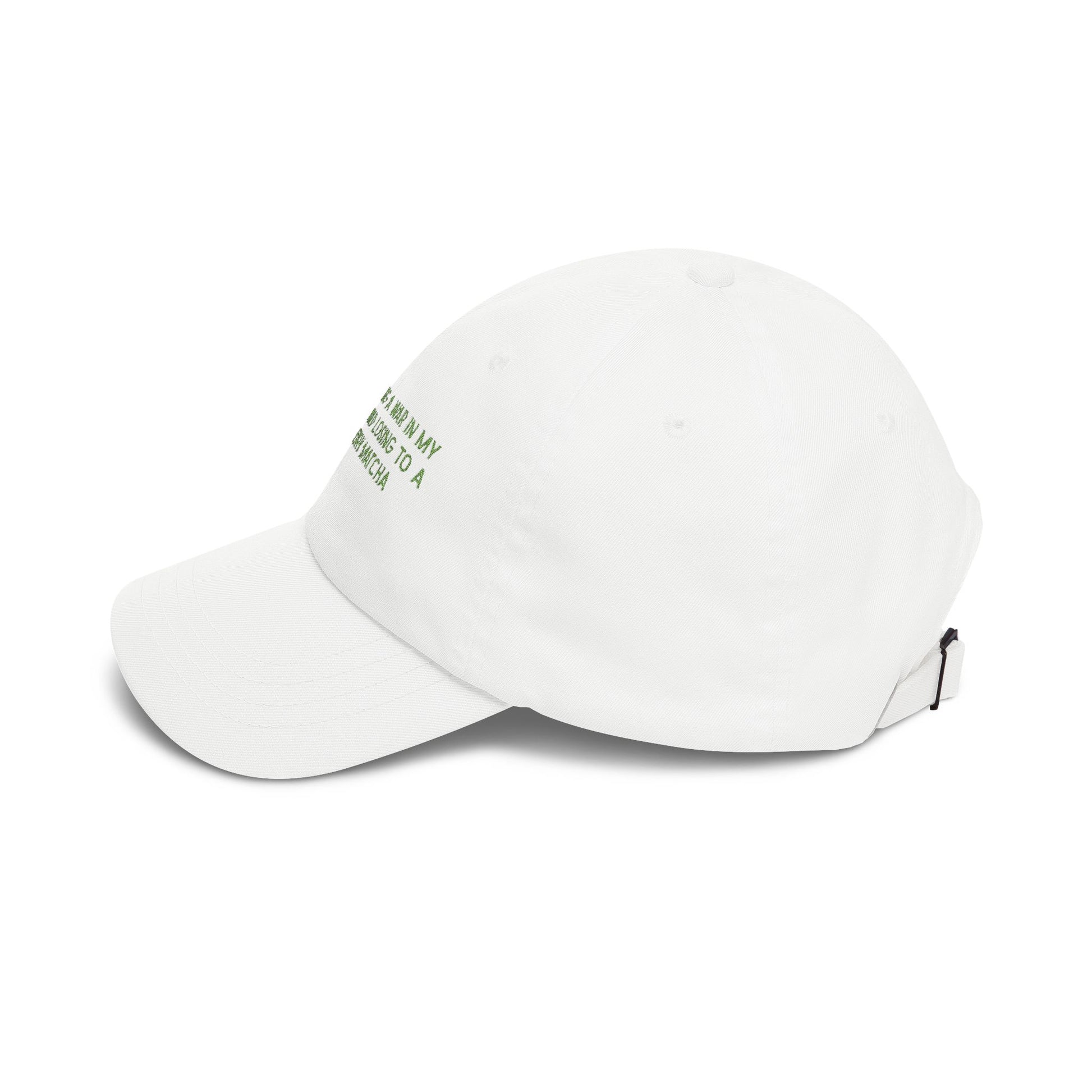“I Am Fighting A War In My Own Mind And Losing To A Strawberry Matcha” Embroidered Hat