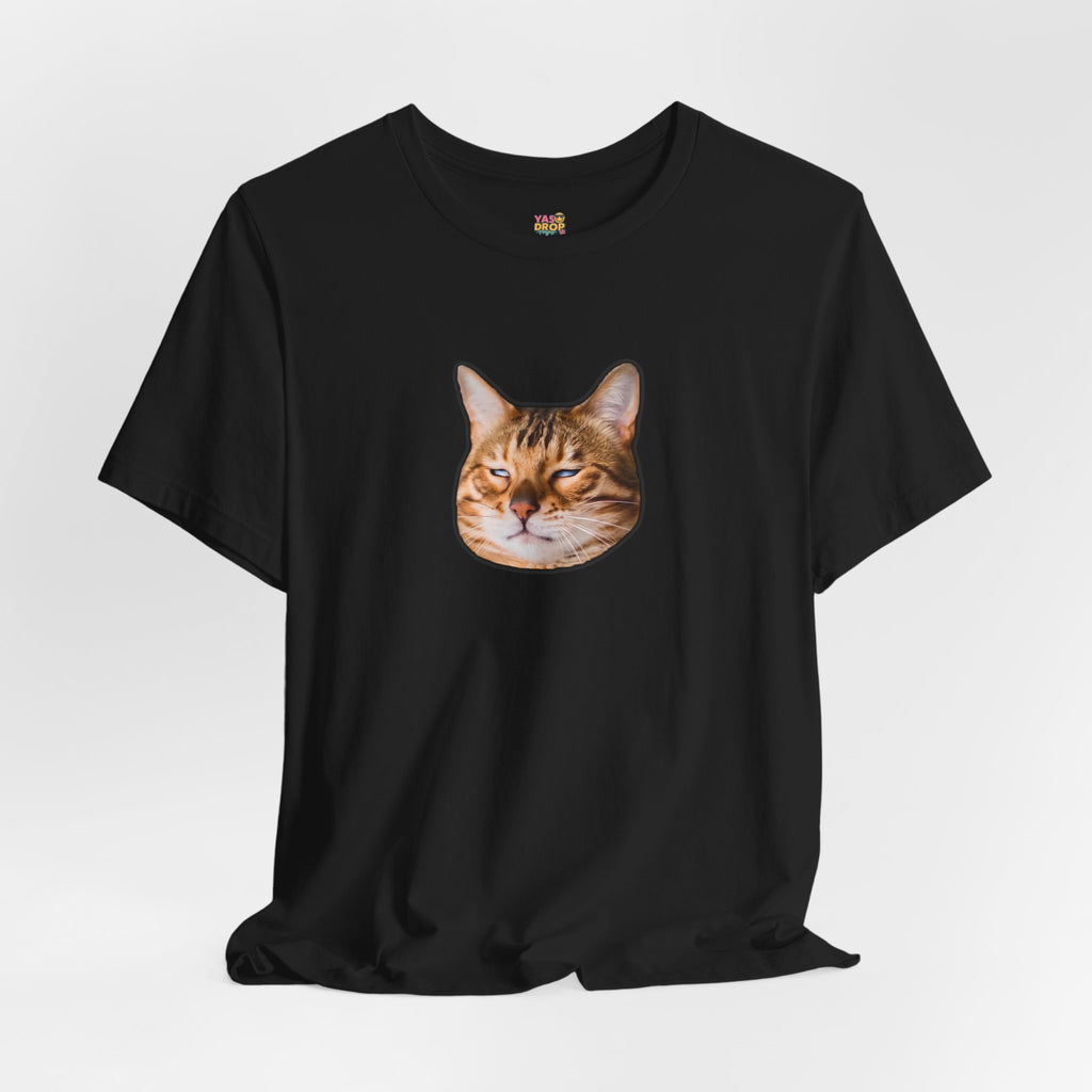 The Judgemental Cat Graphic Tee | Aesthetic Streetwear Top