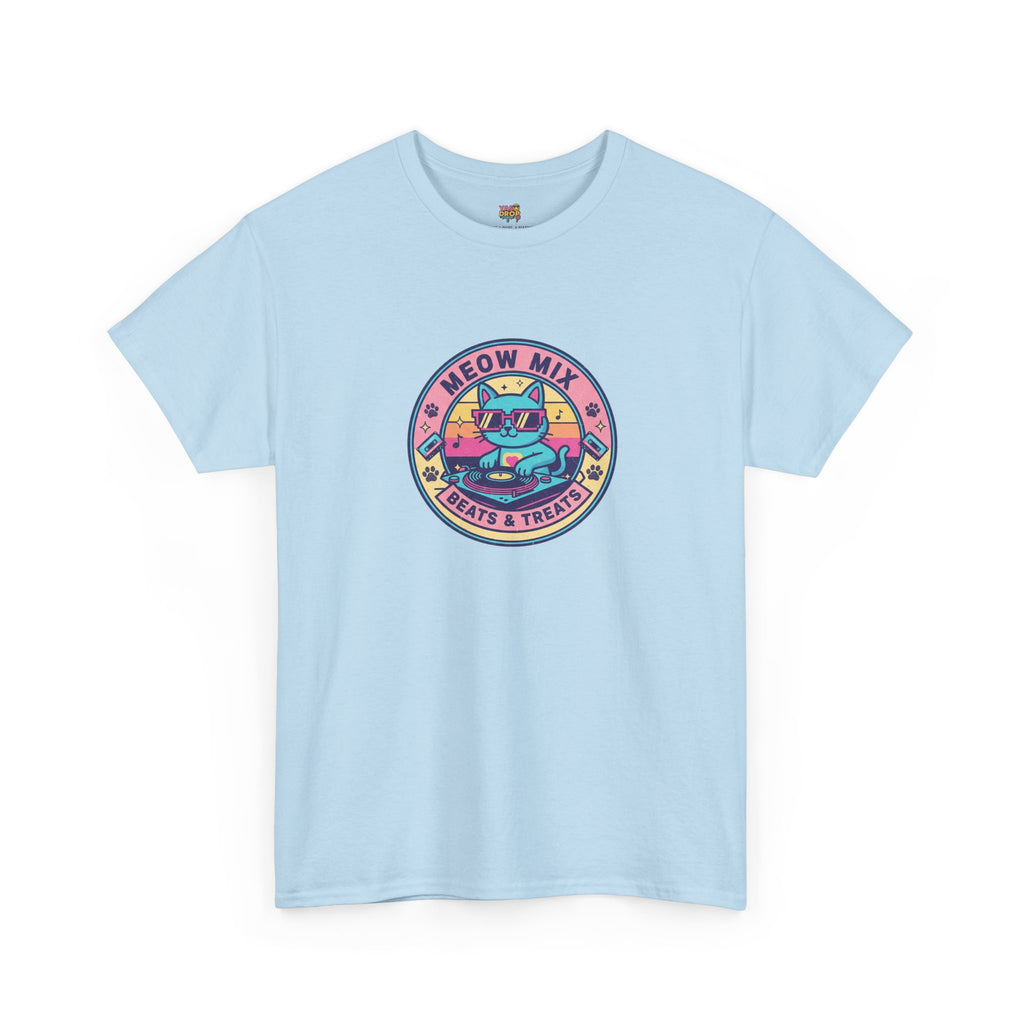 Meow Mix: Beats & Treats Retro DJ Cat Tee