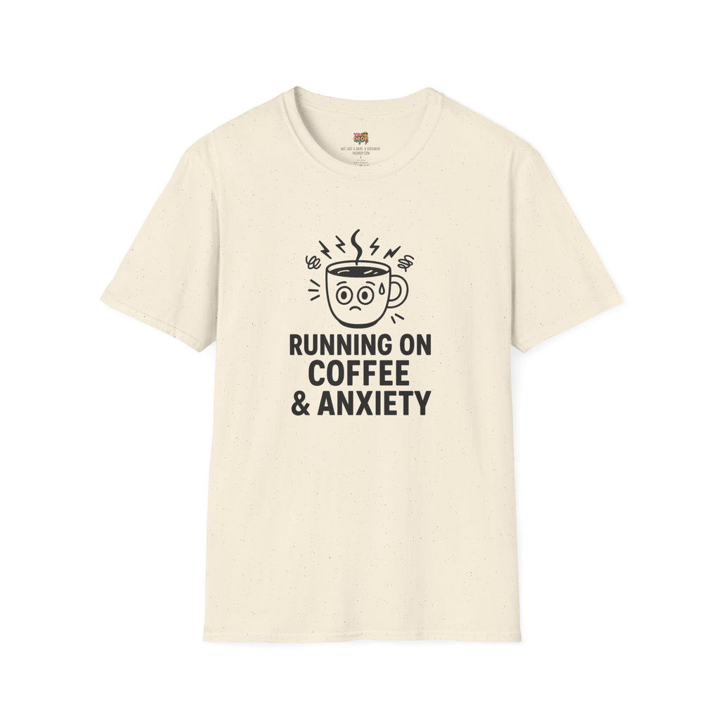 RUNNING ON COFFEE & ANXIETY TEE