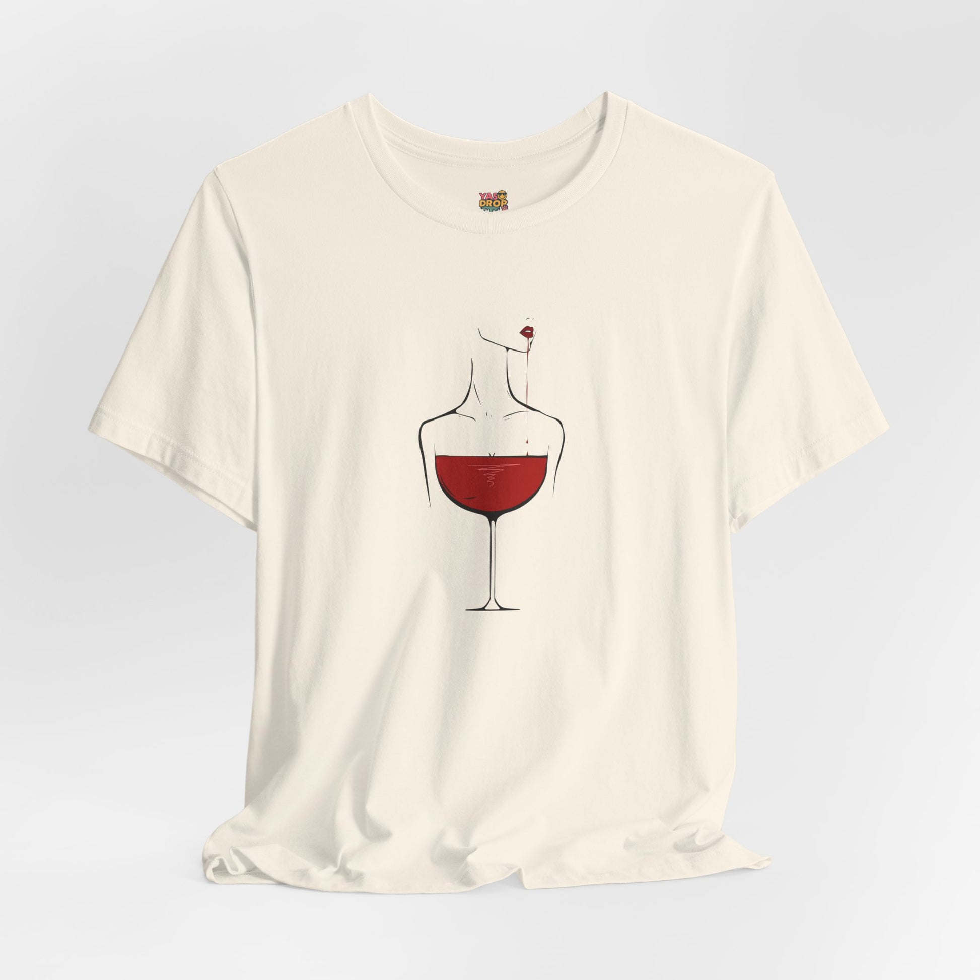 Pour Decisions Premium Graphic Tee – Minimalist Wine Aesthetic Streetwear