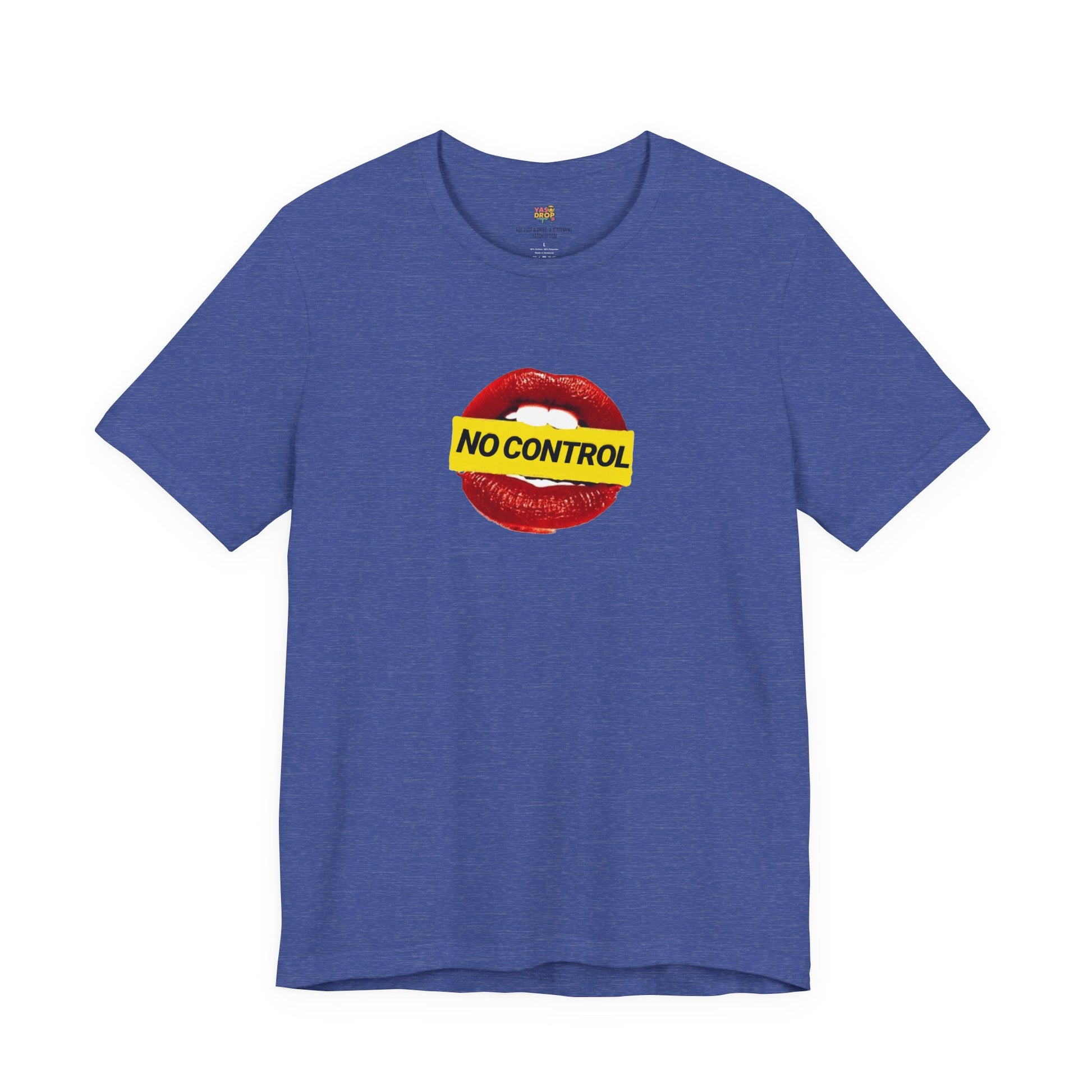 "No Control" Graphic Tee – Aesthetic Y2K Streetwear Graphic T-Shirt