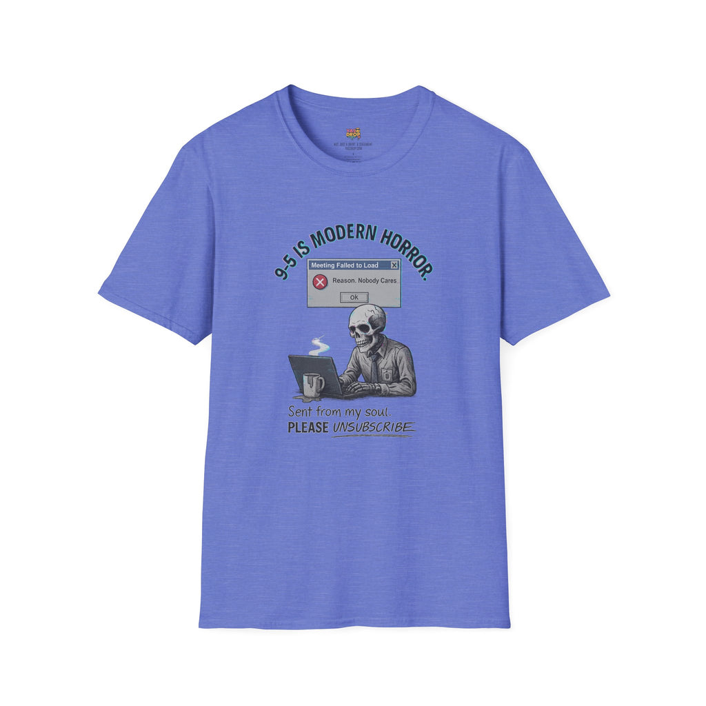 Modern Horror: 9-5 Skeleton Tee
