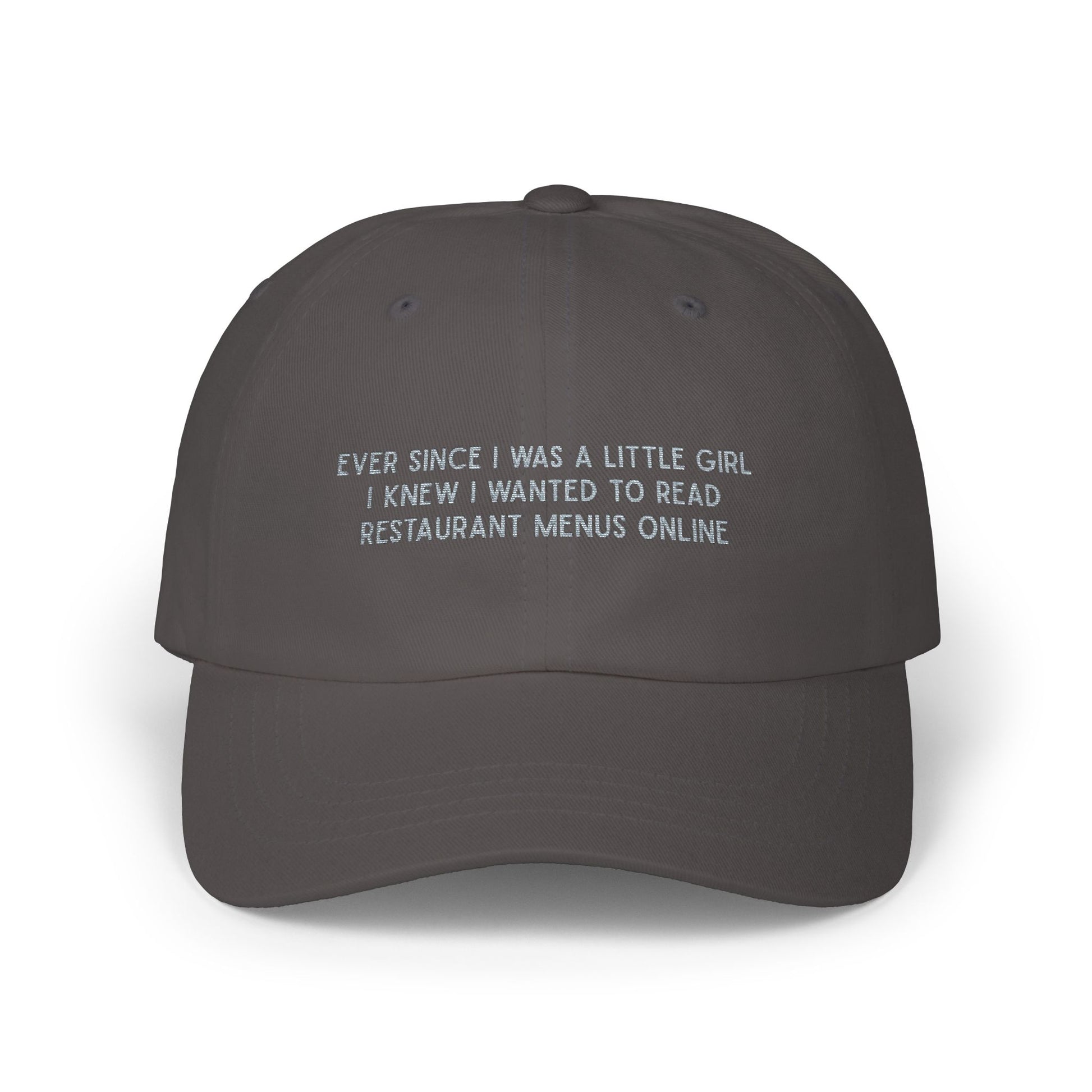 "Ever Since I Was A Little Girl..." Ironic Meme Hat