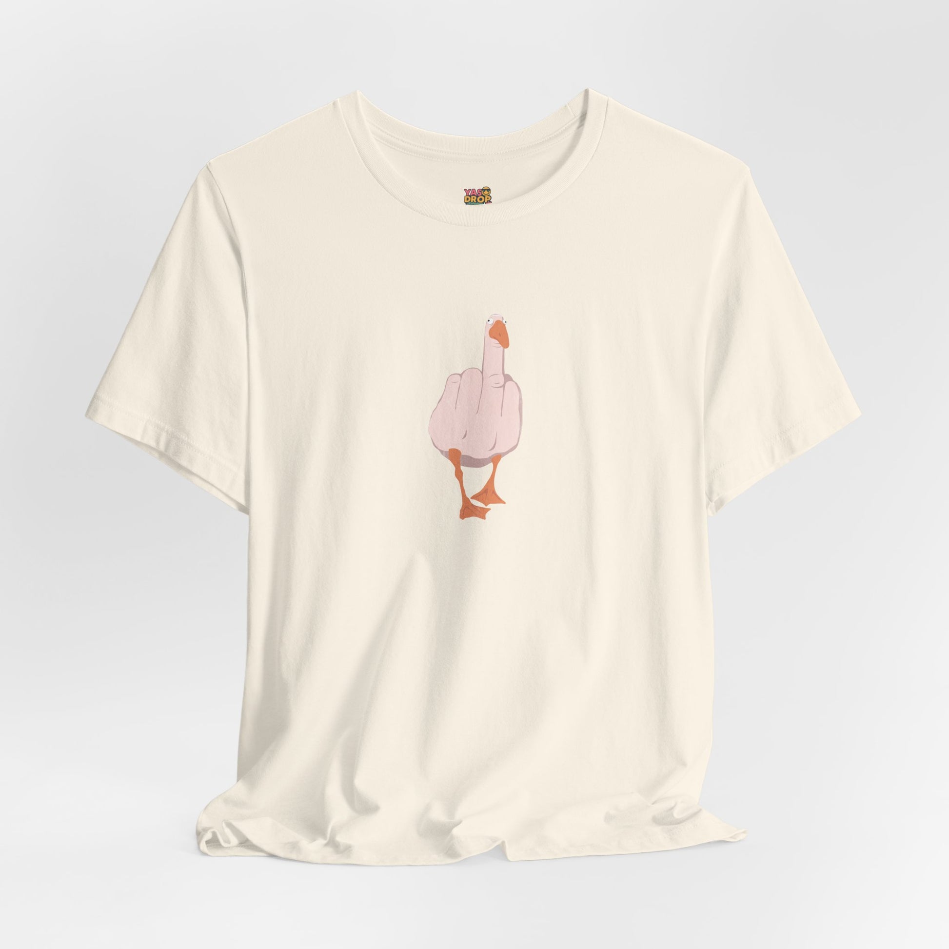 The "Unbothered" Ironic Duck Graphic Tee - Funny Chaotic Streetwear Graphic T-Shirt