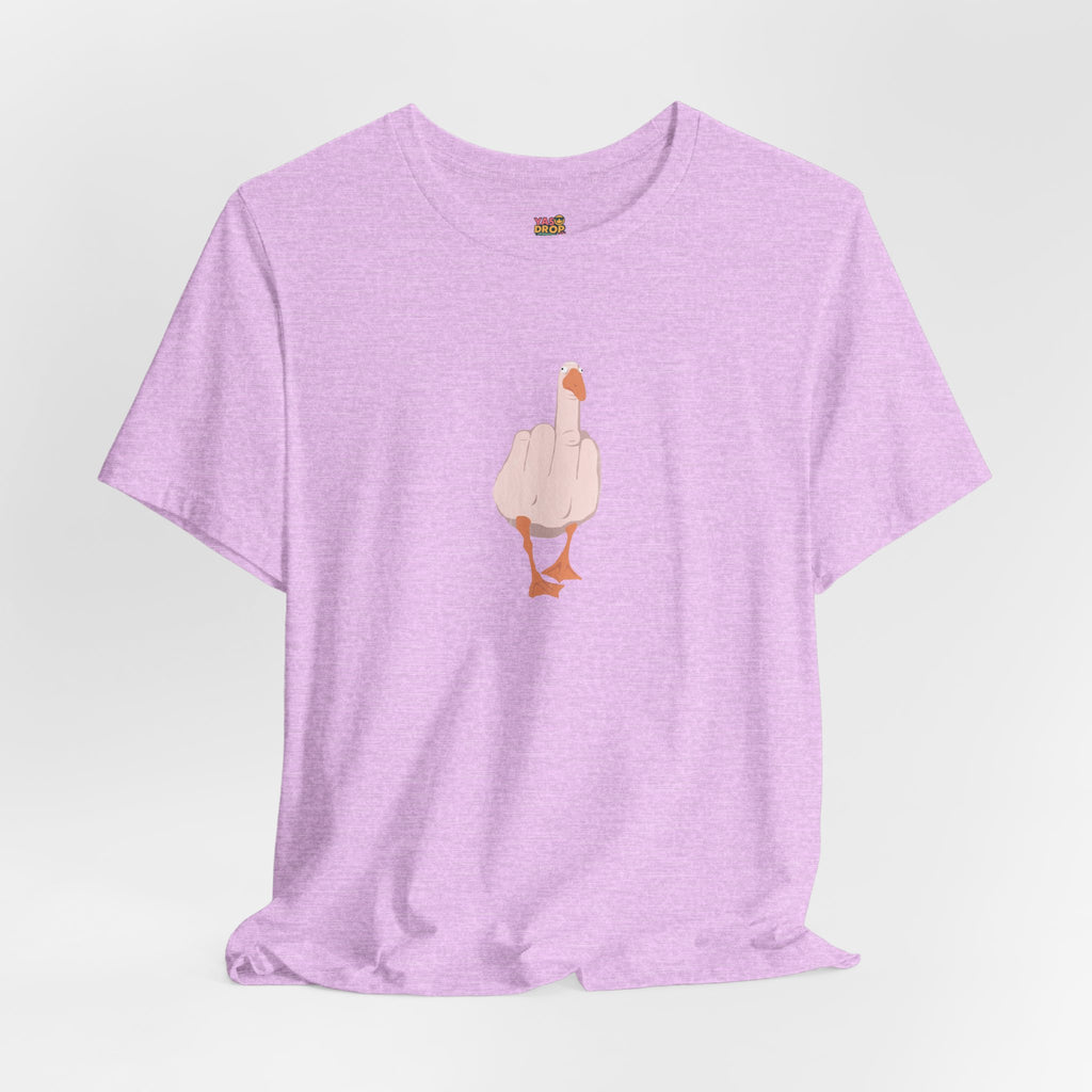 The "Unbothered" Ironic Duck Graphic Tee - Funny Chaotic Streetwear Graphic T-Shirt