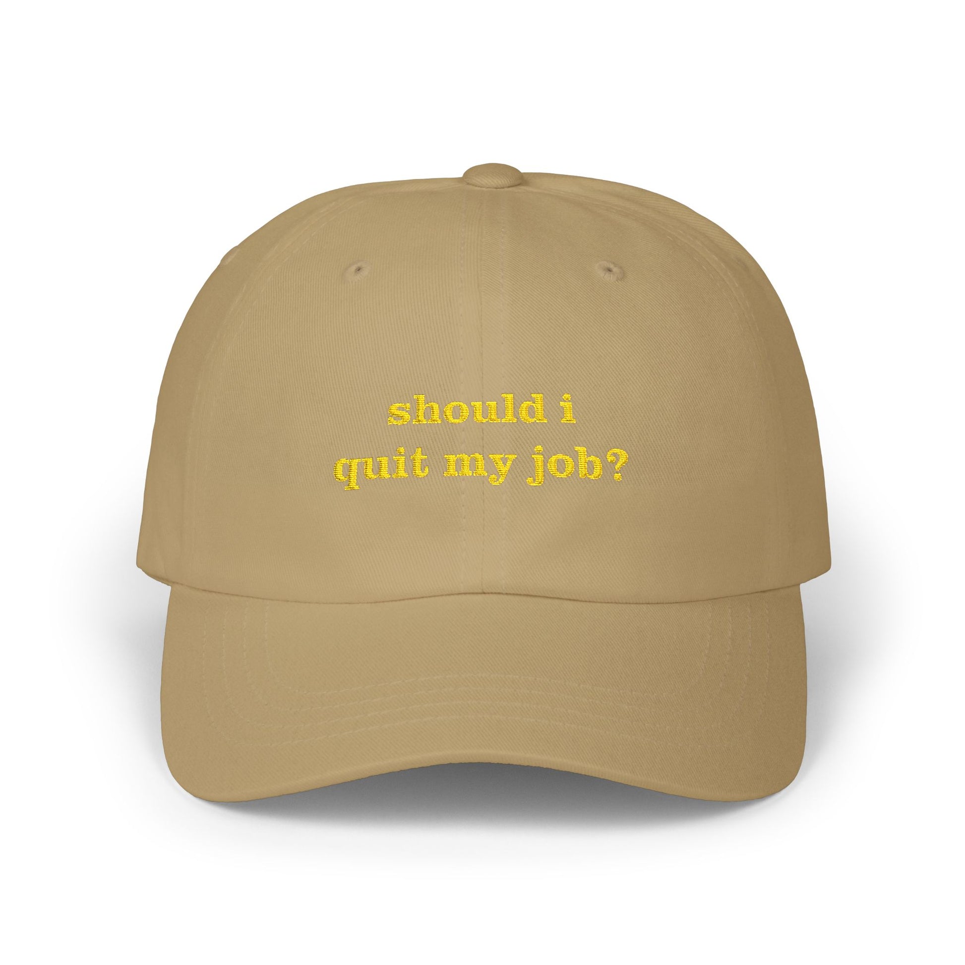 Premium Quality The "Corporate Crisis" Embroired Dad Hat