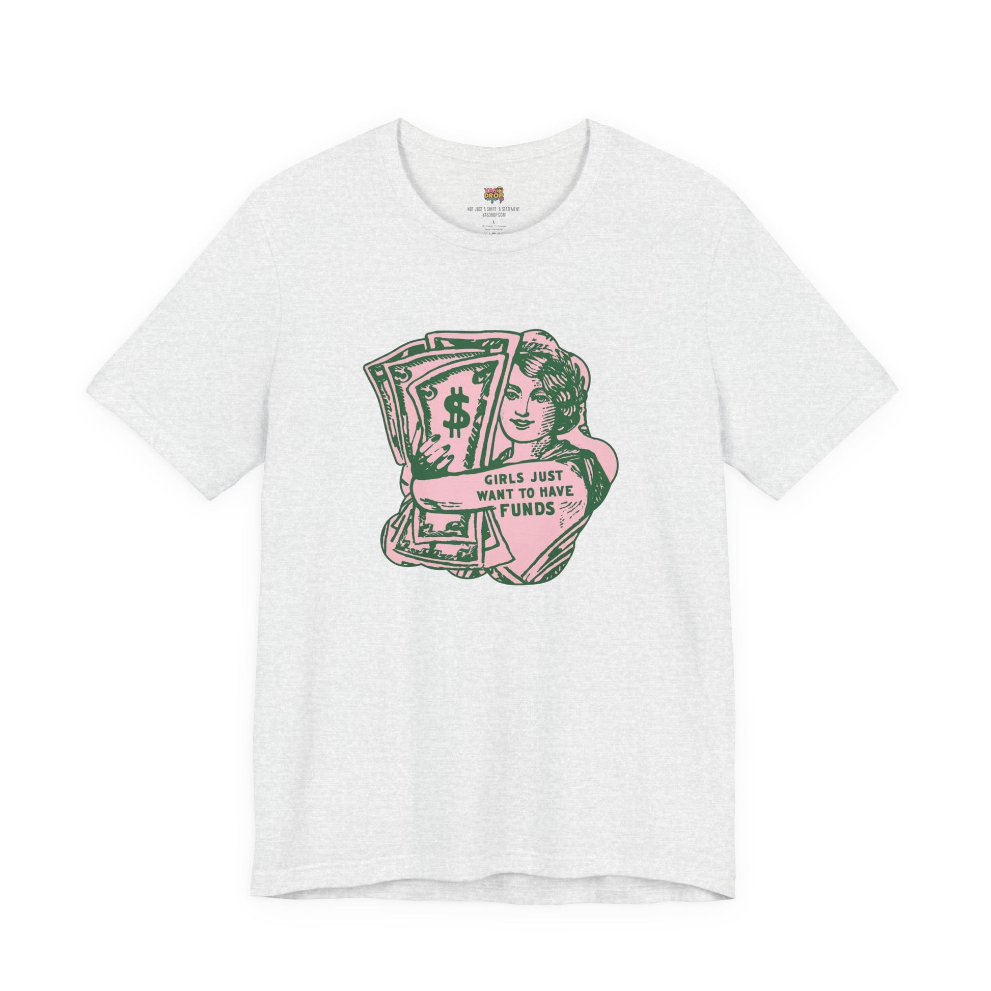 Chase the Cash, Ditch the Drama: The Iconic Funds Tee!