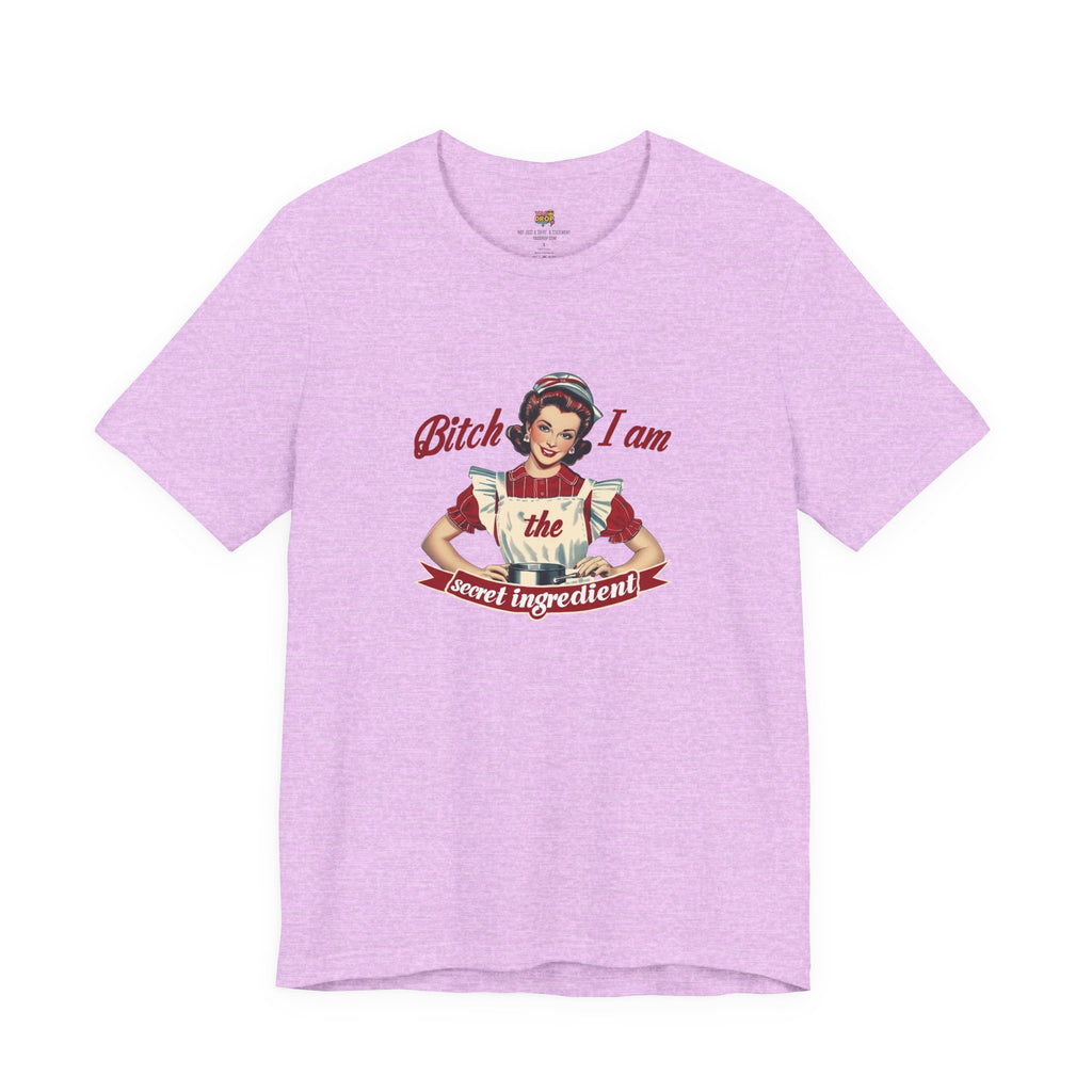 "The Secret Ingredient" Ironic Minimalist Vintage Graphic Tee