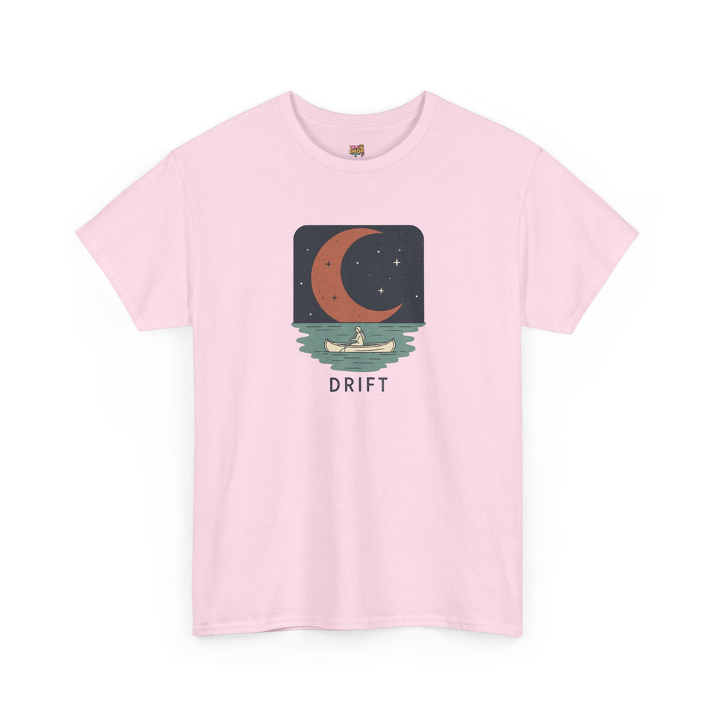 Drift & Dream: Solitude Under the Crescent Moon Tee