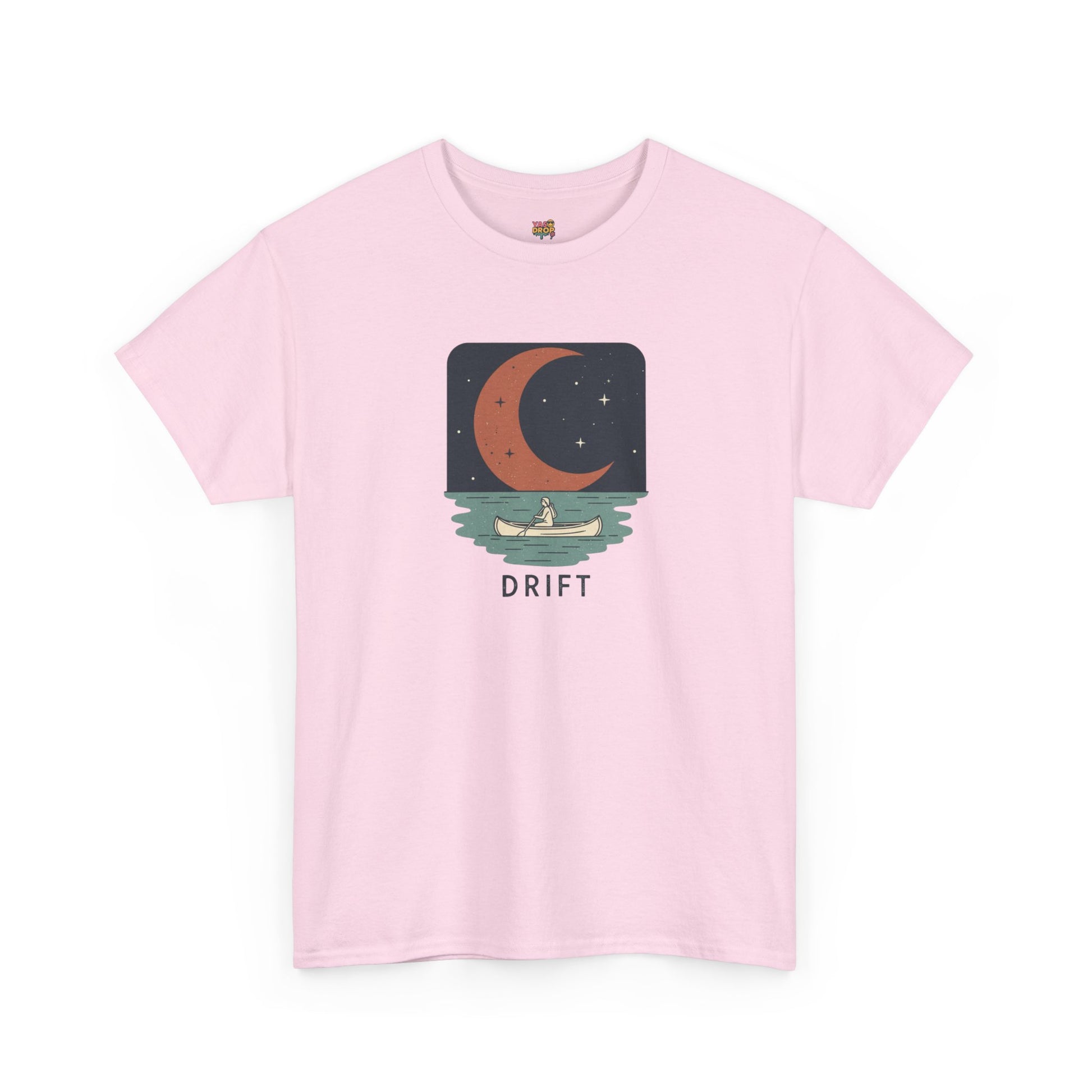 Drift & Dream: Solitude Under the Crescent Moon Tee