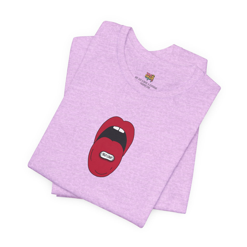 "Self Love" Graphic Tee – Aesthetic Y2K Streetwear Graphic Shirt