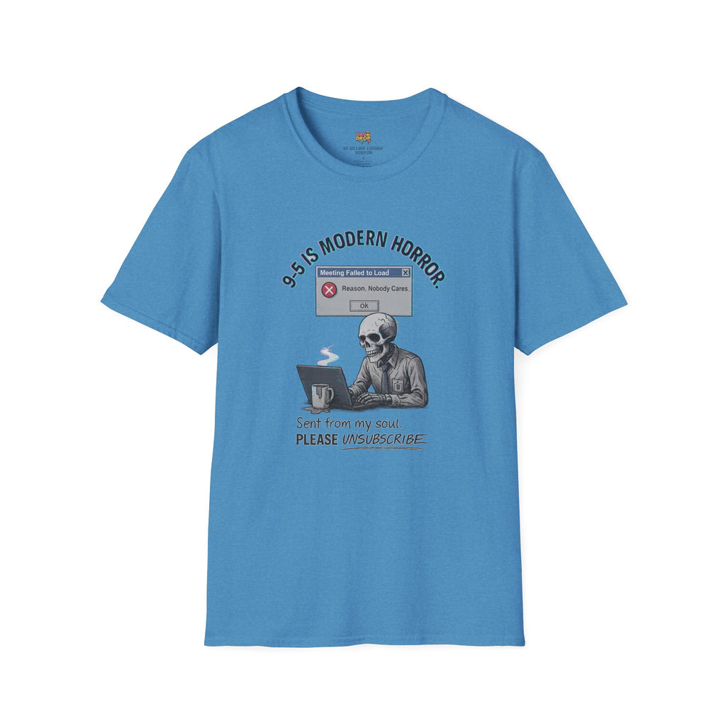 Modern Horror: 9-5 Skeleton Tee