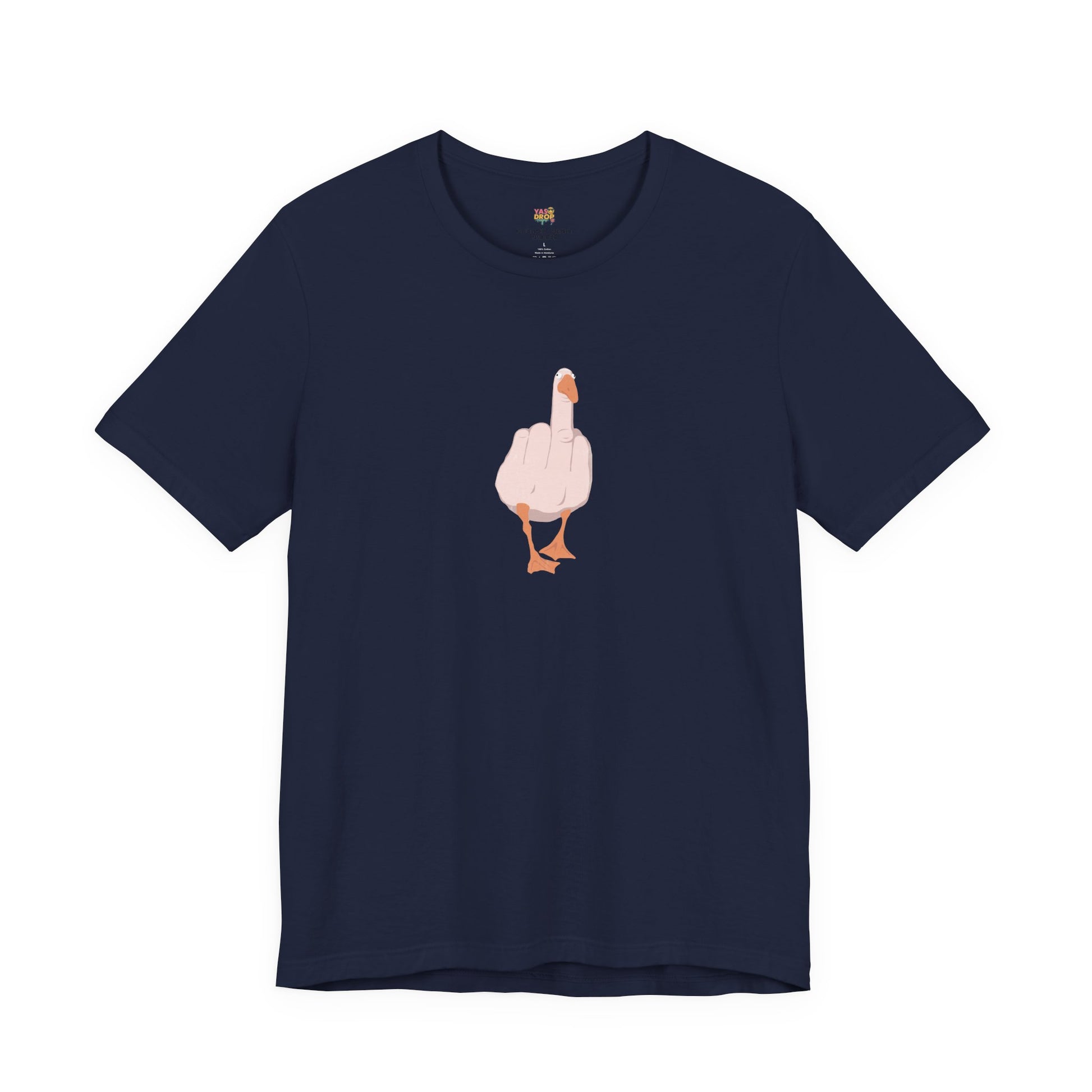 The "Unbothered" Ironic Duck Graphic Tee - Funny Chaotic Streetwear Graphic T-Shirt