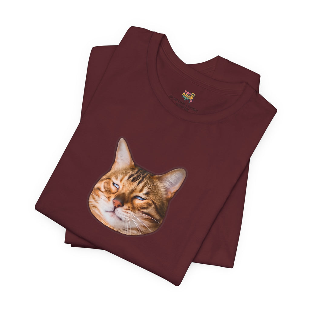 The Judgemental Cat Graphic Tee | Aesthetic Streetwear Top