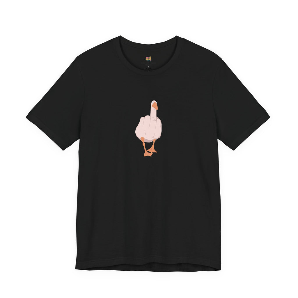 The "Unbothered" Ironic Duck Graphic Tee - Funny Chaotic Streetwear Graphic T-Shirt