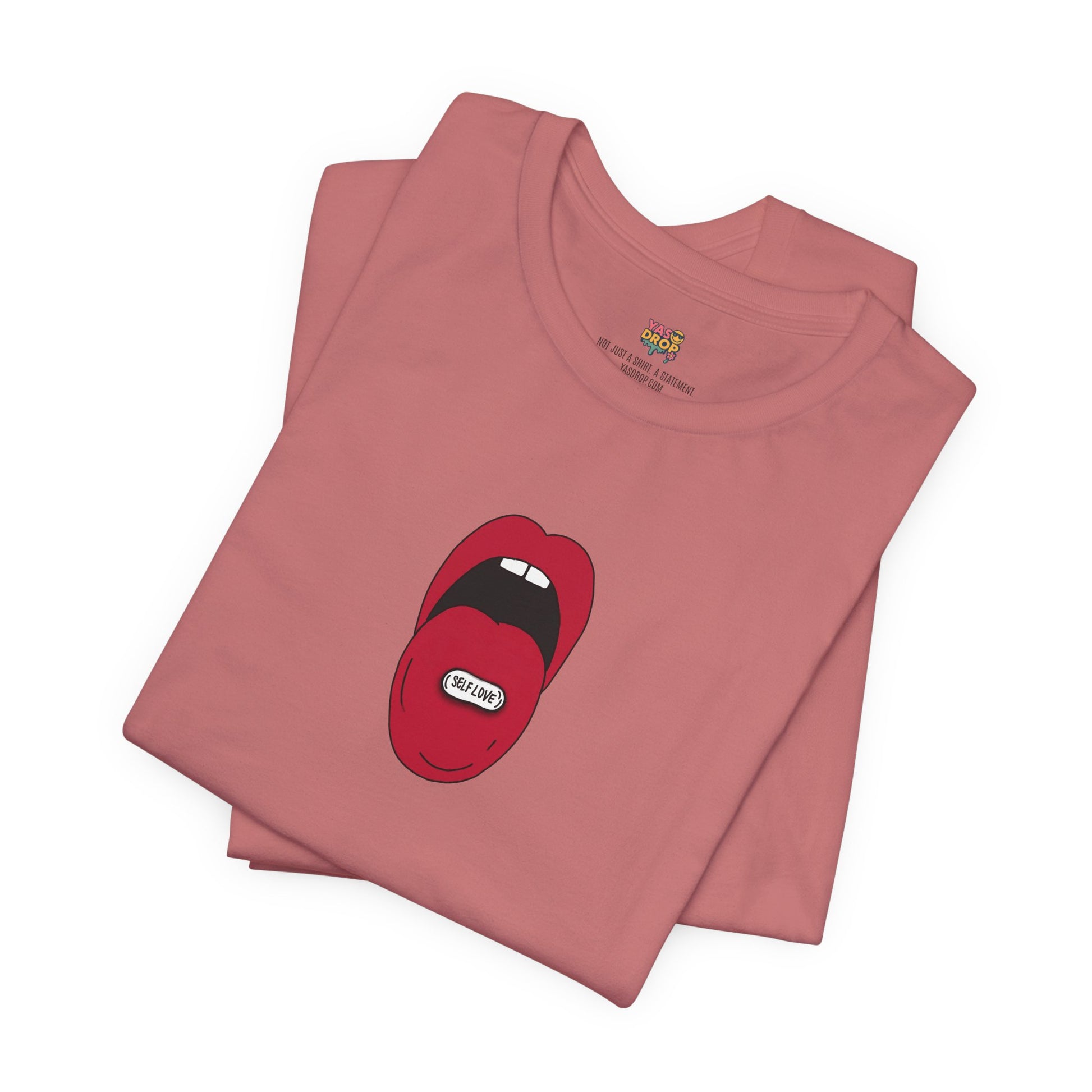 "Self Love" Graphic Tee – Aesthetic Y2K Streetwear Graphic Shirt