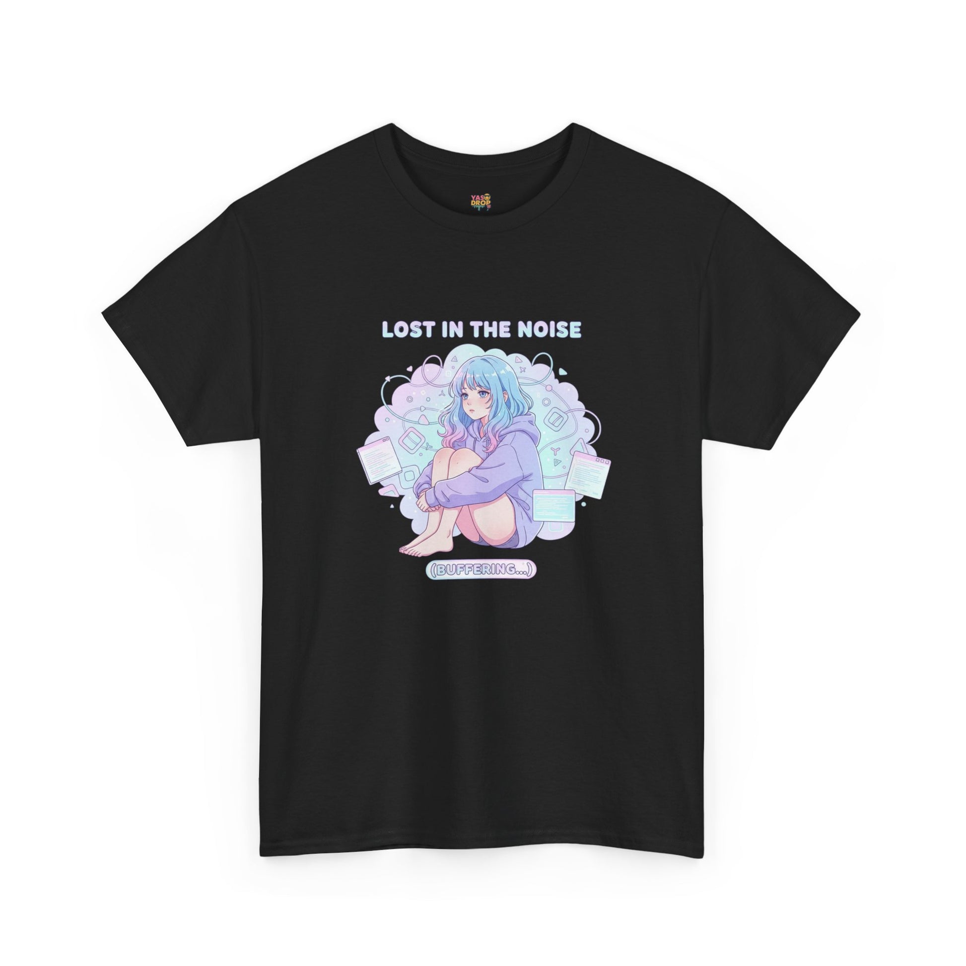 Lost in the Noise: Anime Overwhelm & Buffering Tee