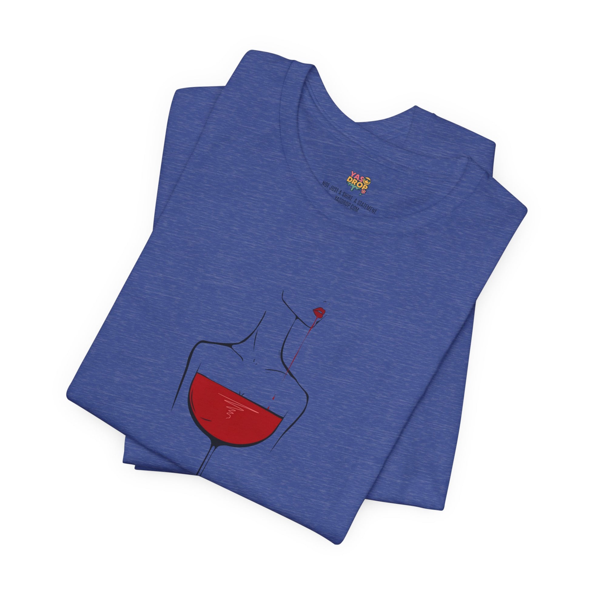 Pour Decisions Premium Graphic Tee – Minimalist Wine Aesthetic Streetwear