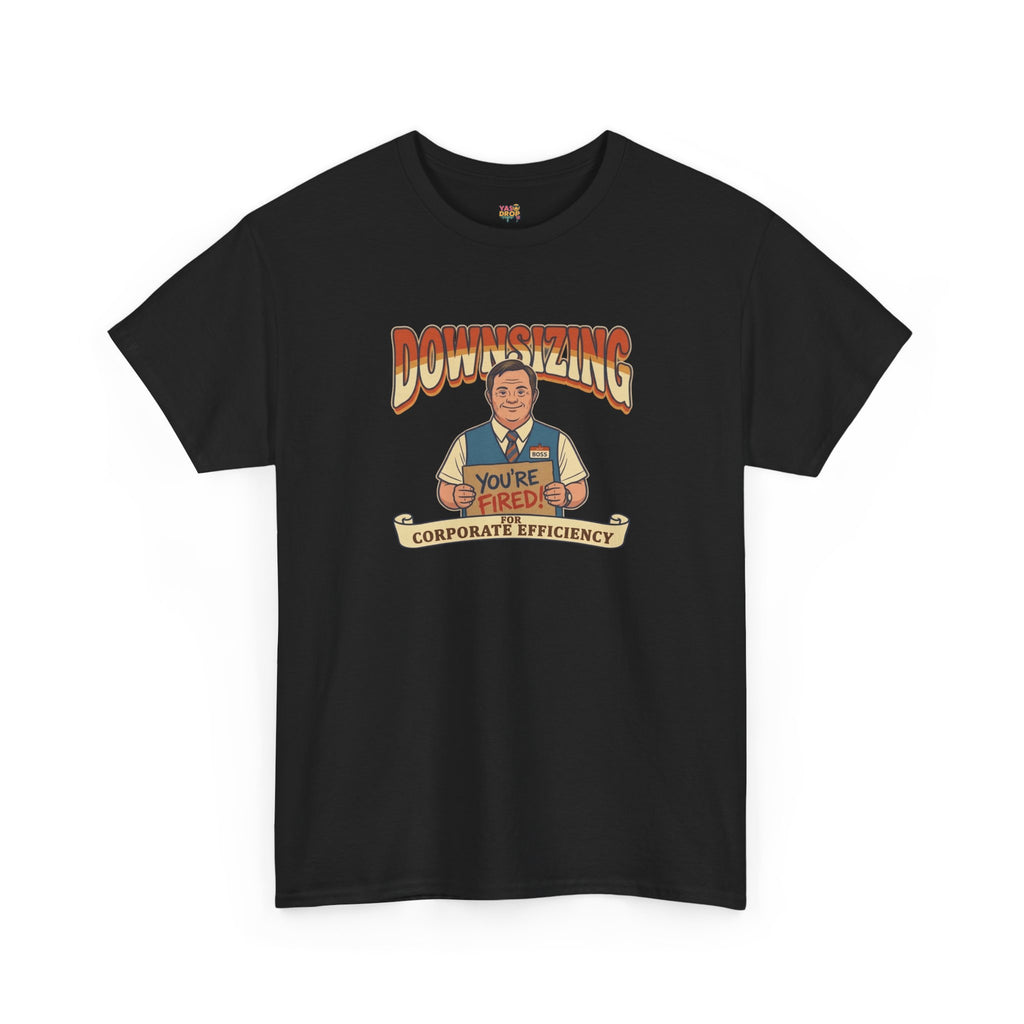 Downsizing T-shirt black