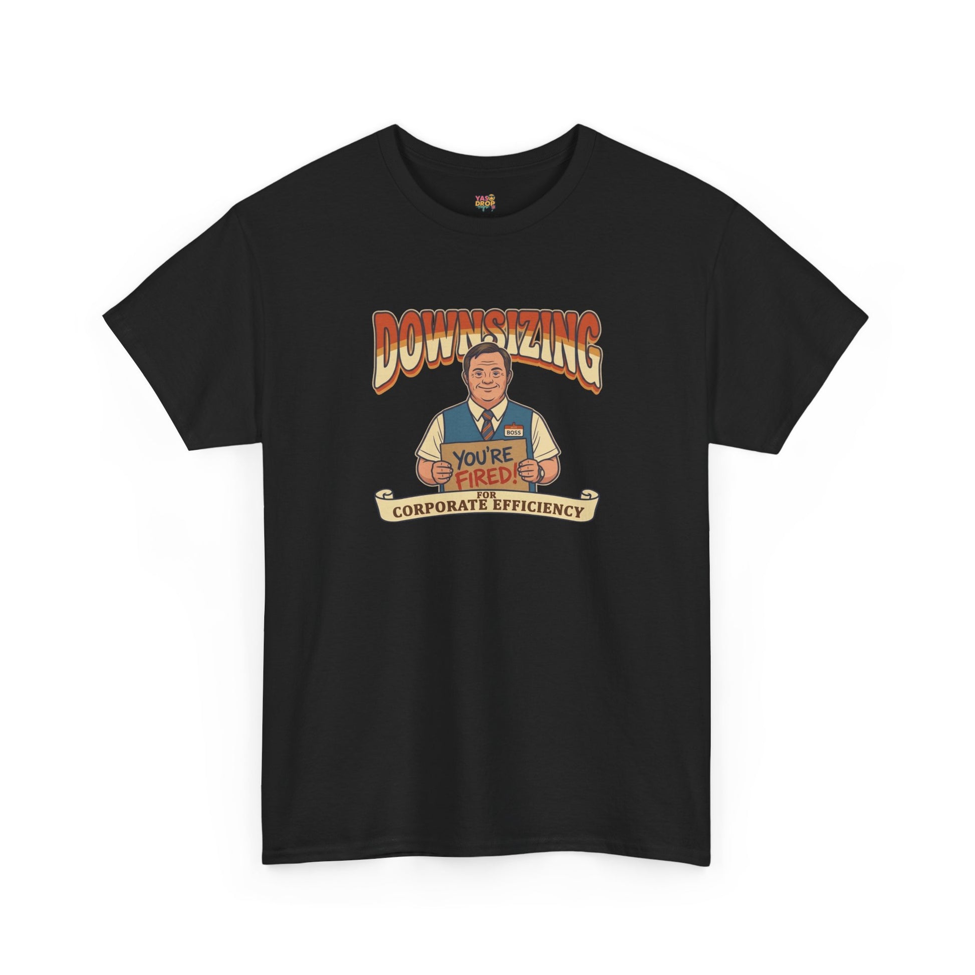 Downsizing T-shirt black